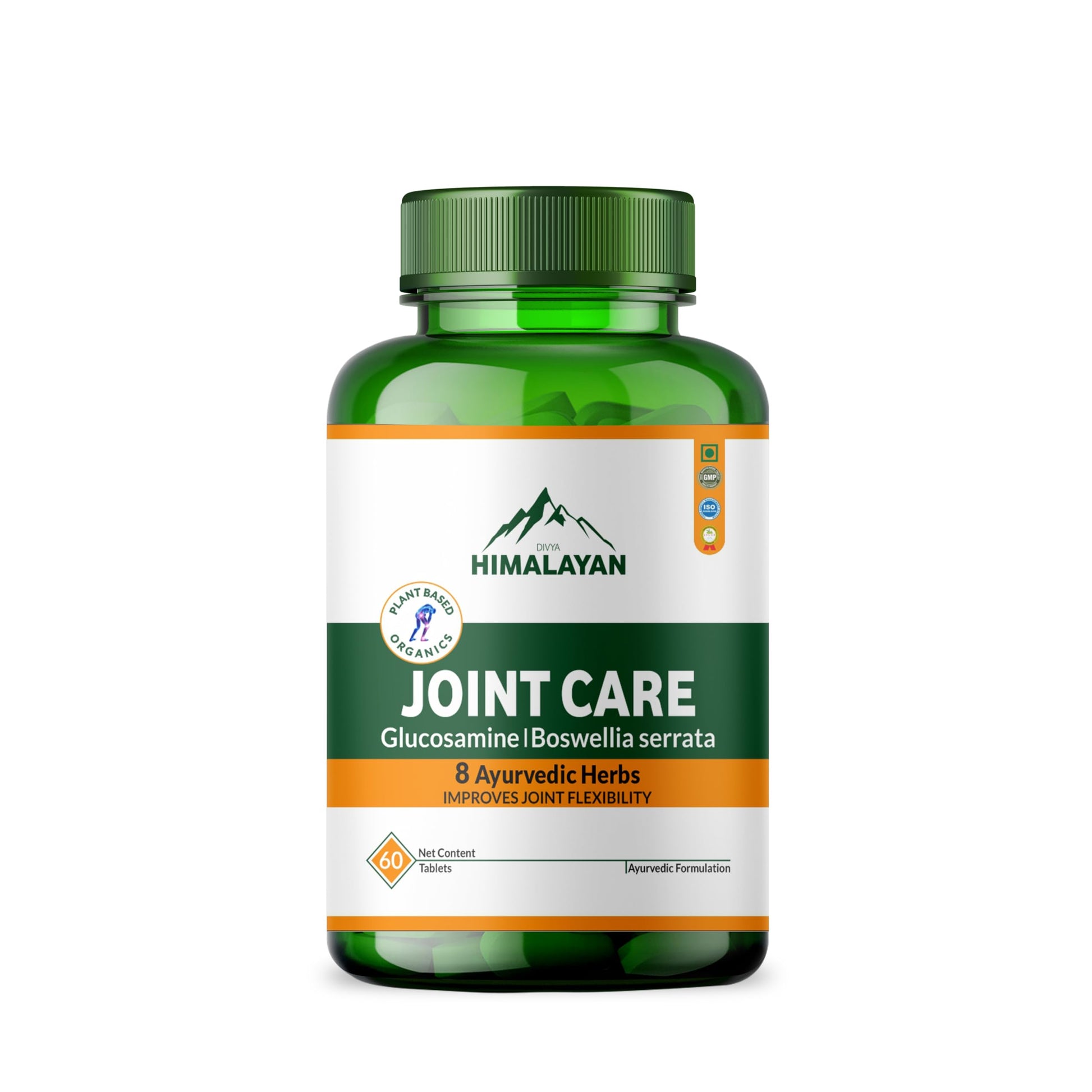 Divya Himalayan Plant-Based Joint Care Supplement, 60 Tablets, Improves Joint Flexibility, Strengthen Muscles | Supports Mobility for Men Women Old Age - 60 Joint Support Tablet Divya Himalayan buy supplements canada