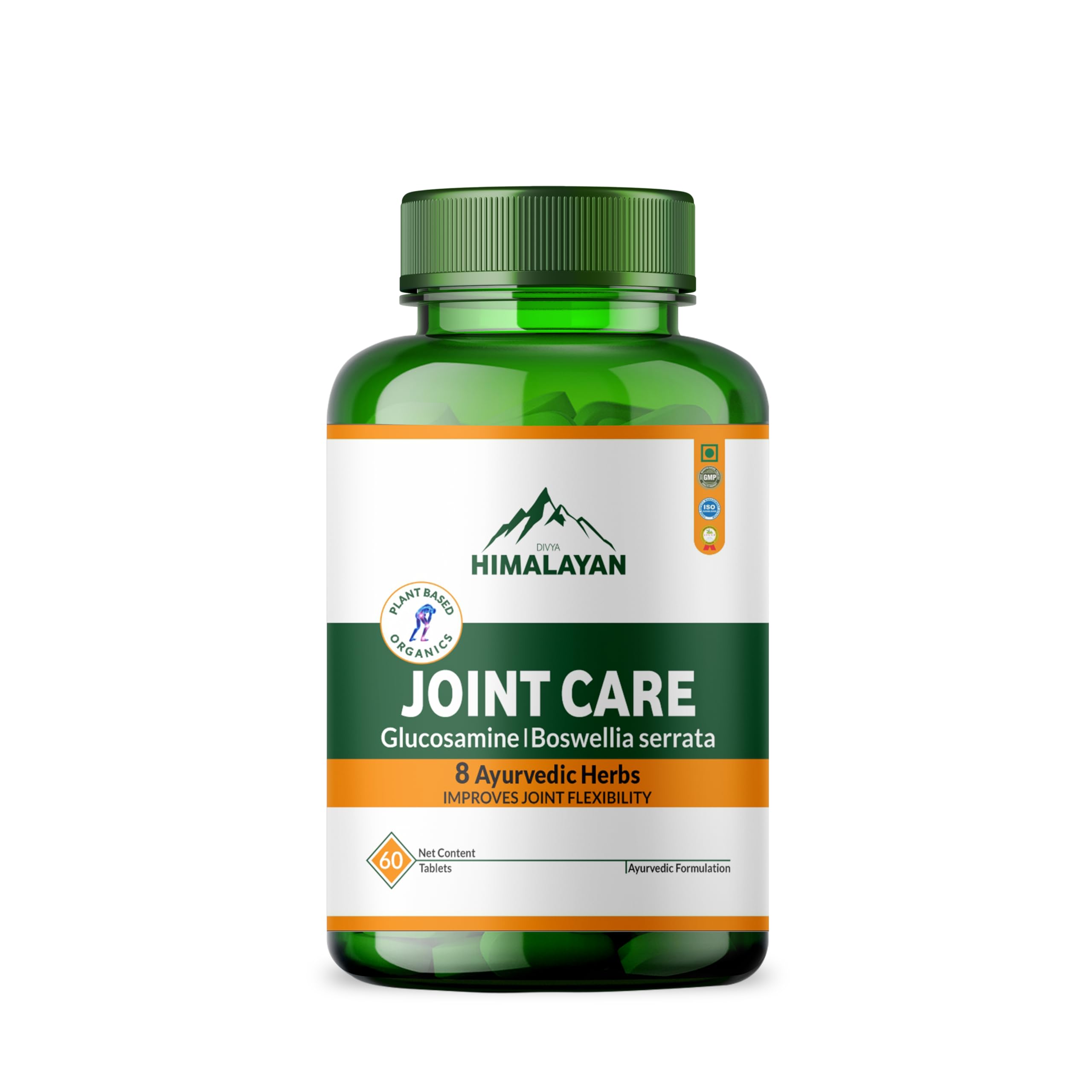 Divya Himalayan Plant-Based Joint Care Supplement, 60 Tablets, Improves Joint Flexibility, Strengthen Muscles | Supports Mobility for Men Women Old Age - 60 Joint Support Tablet Divya Himalayan buy supplements canada
