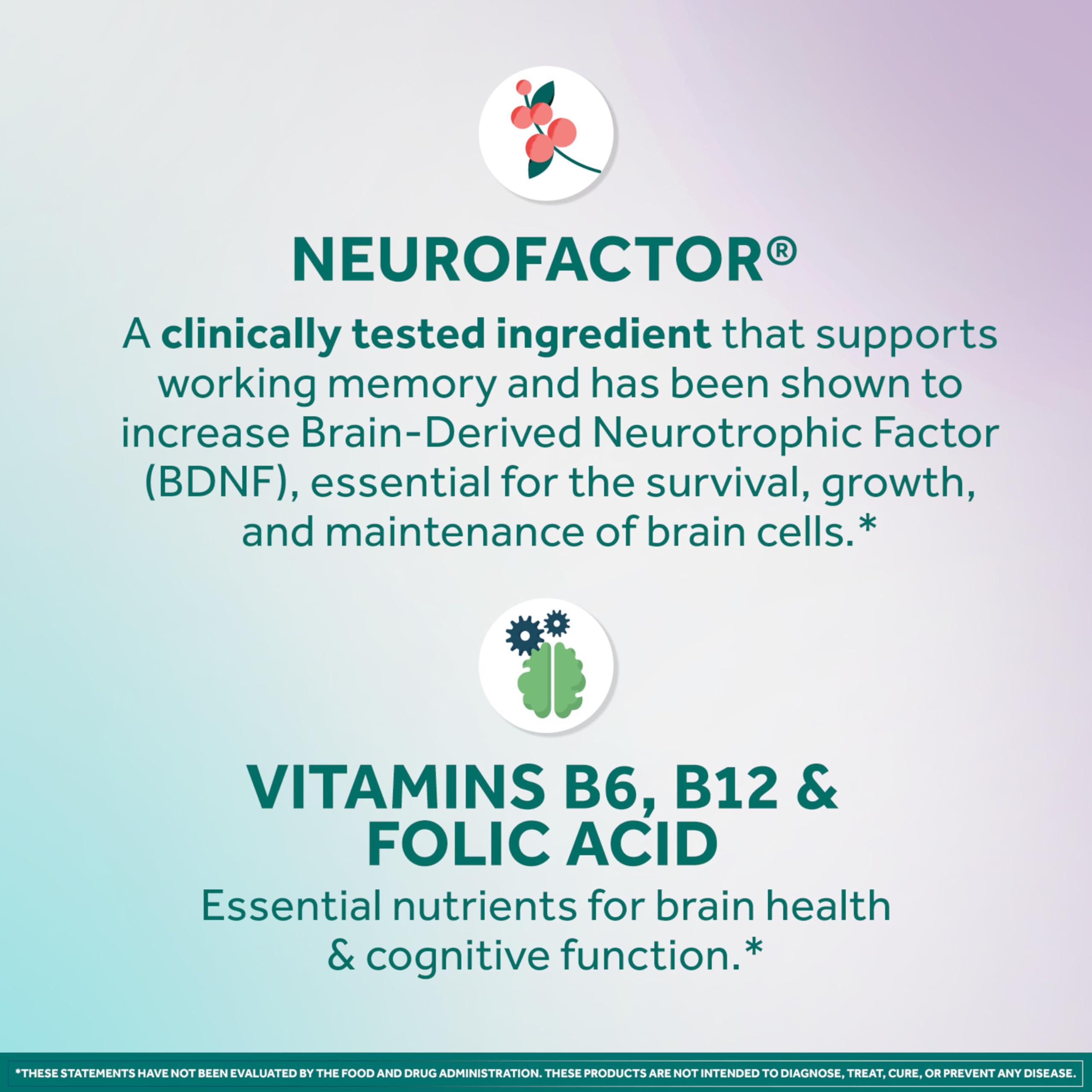 NEURIVA Memory 3D Brain Supplement - Decaffeinated Nootropic Capsules for Memory, Focus, & Cognitive Function - Short Term, Long Term, & Working Memory Support - 50ct NEURIVA buy supplements canada