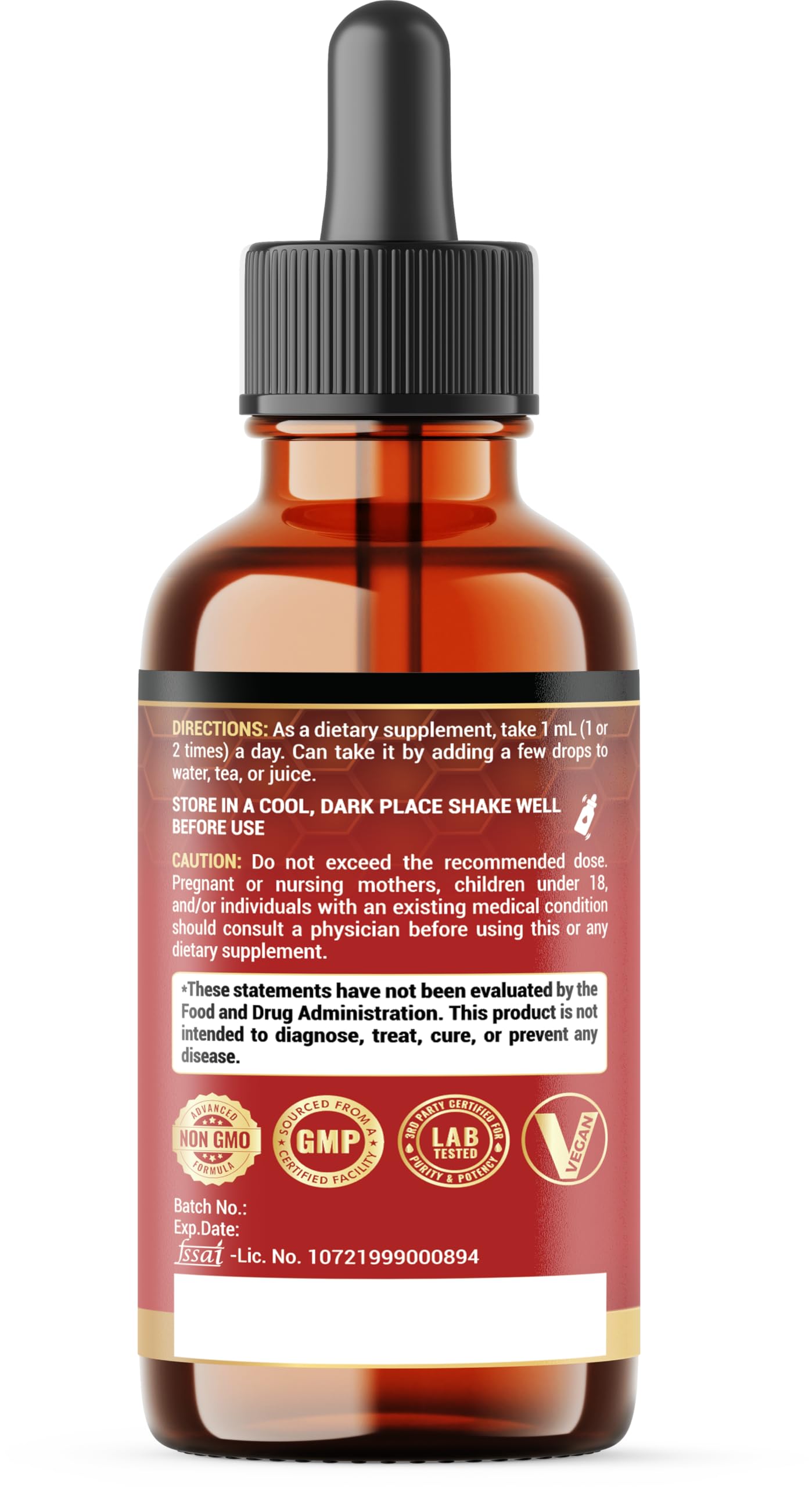 Penhoment 6in1 Sea Moss Drops with Black Seed Oil Irish Seamoss, Ashwagandha, Burdock Root & Bladderwrack - 1FL Oz - 30 Day Supply Penhoment buy supplements canada