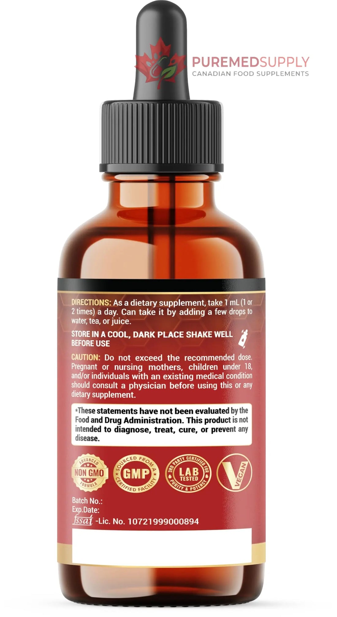 Penhoment 6in1 Sea Moss Drops with Black Seed Oil Irish Seamoss, Ashwagandha, Burdock Root & Bladderwrack - 1FL Oz - 30 Day Supply Penhoment buy supplements canada