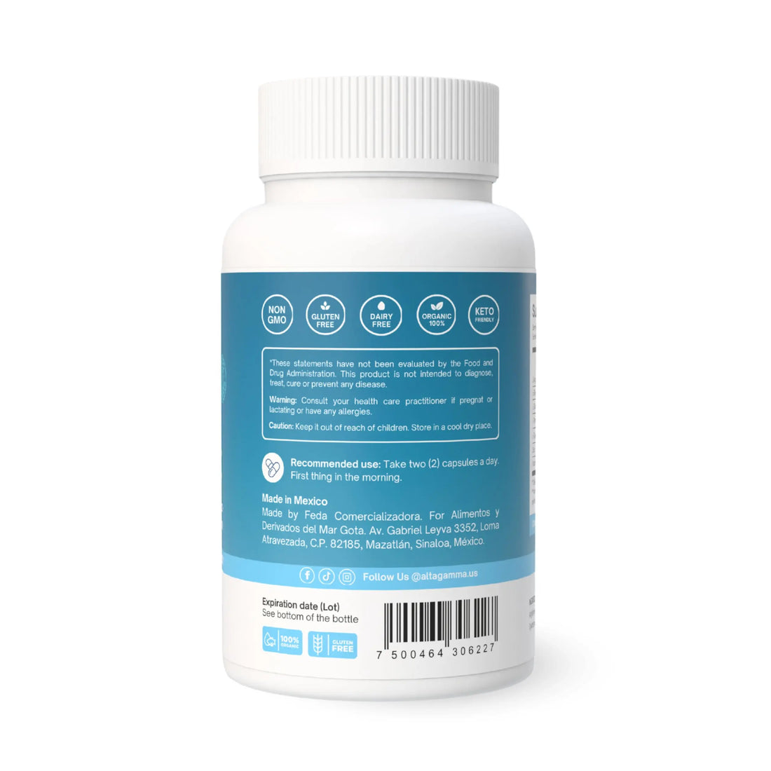ALTAGAMMA 8 in 1 Immune Support Supplement - Daily Immunity Supplement & Immune Boosters for Adults - Immune System Booster with L-Lysine, Vitamin D and Zinc Supplements for Men & Women, 60 Capsules ALTAGAMMA buy supplements canada