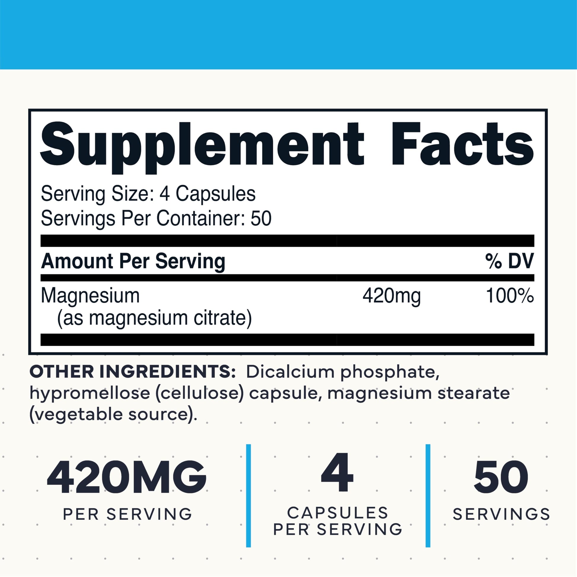 Type Zero Clean Magnesium Citrate Capsules (420mg Per Serving - 200 Capsules) Pure Magnesium Citrate Supplement, Non-GMO - Gluten Free, 50 Servings Type Zero buy supplements canada