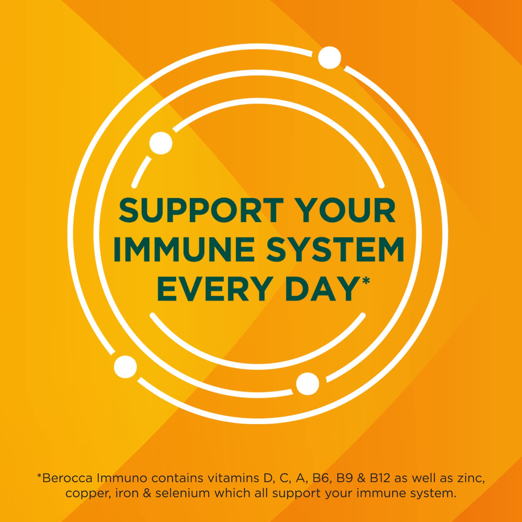 Berocca Immuno Effervescent Tablets, 11 Vitamins and Minerals, Including Vitamins D, C Berocca buy supplements canada