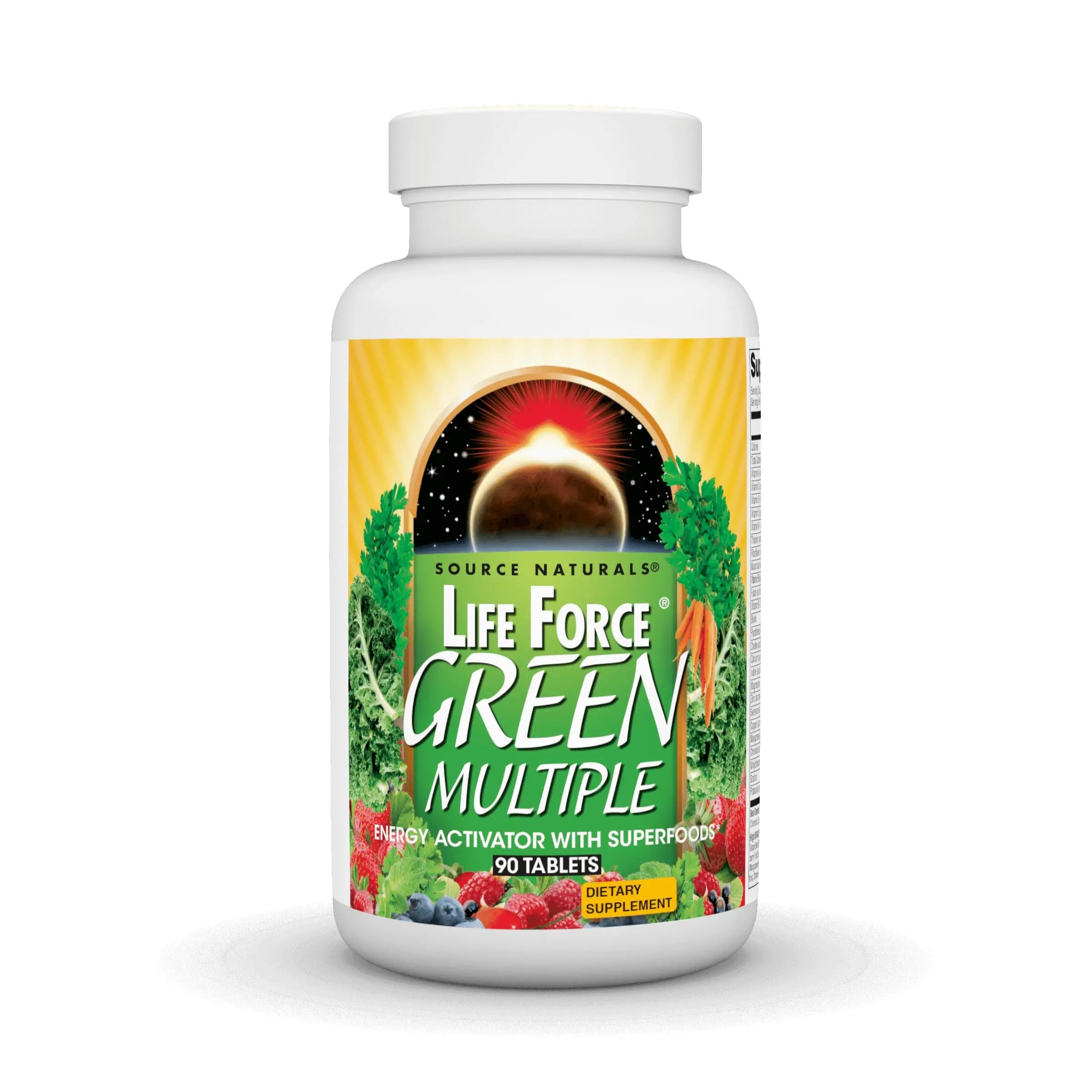 Source Naturals Life Force Green Multiple, Energy Activator with Superfoods* - 90 Tablets Source Naturals buy supplements canada
