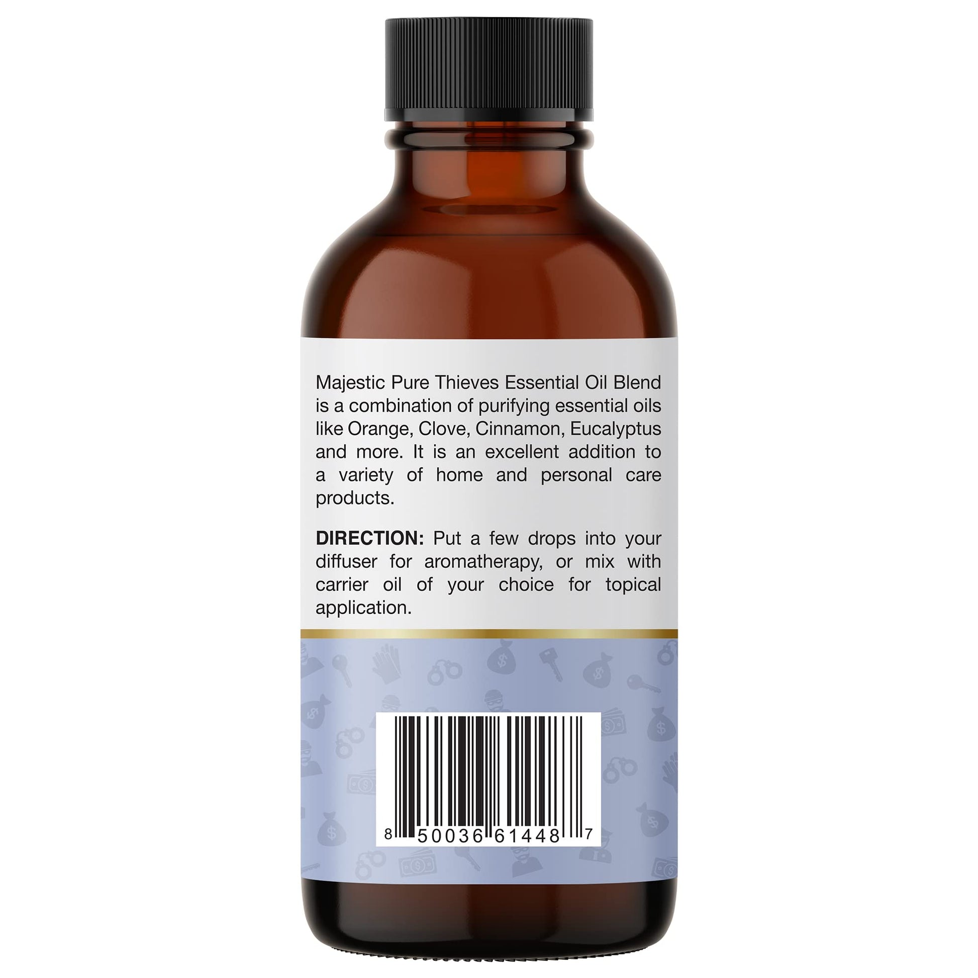 Majestic Pure Thieves Essential Oil Blend | 100% Pure Premium Oil for Uplifting Mood, DIY Products MAJESTIC PURE buy supplements canada