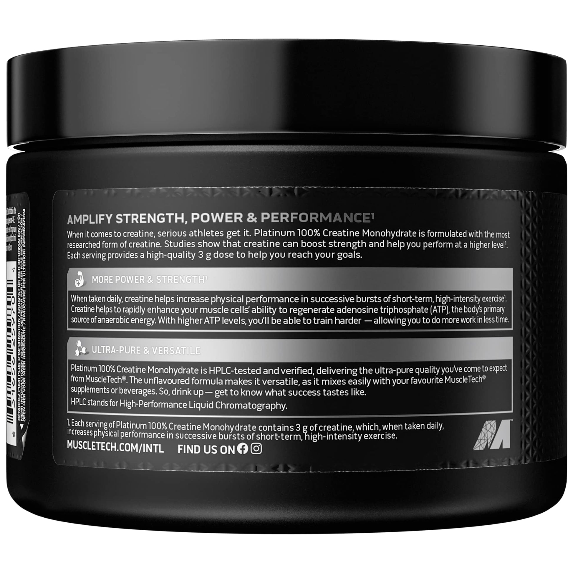 MuscleTech Platinum 100% Creatine Monohydrate Powder, Pure Creatine, Increase Muscletech buy supplements canada