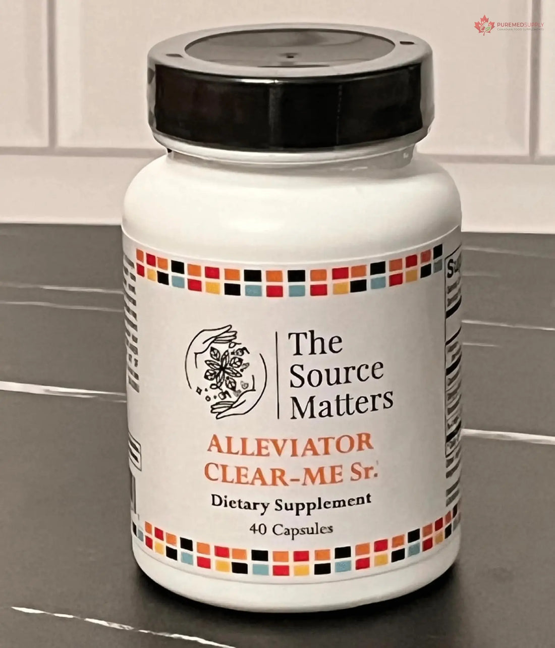 The Source Matters Alleviator Clear-ME SR Seasonal Allergy Relief and Immune Support | Quercetin, Bromelain, Stinging Nettles, NAC, and Vitamin C (40 Capsules) THE SOURCE MATTERS buy supplements canada