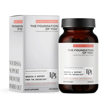 Designs for Beauty The Foundation of You - Women’s Multivitamin Supplement, 120 Count - with Vitamin D, Vitamin C, Folate, Tocotrienols, Lutein, Broccoli Seed, and Zinc Designs for Beauty buy supplements canada