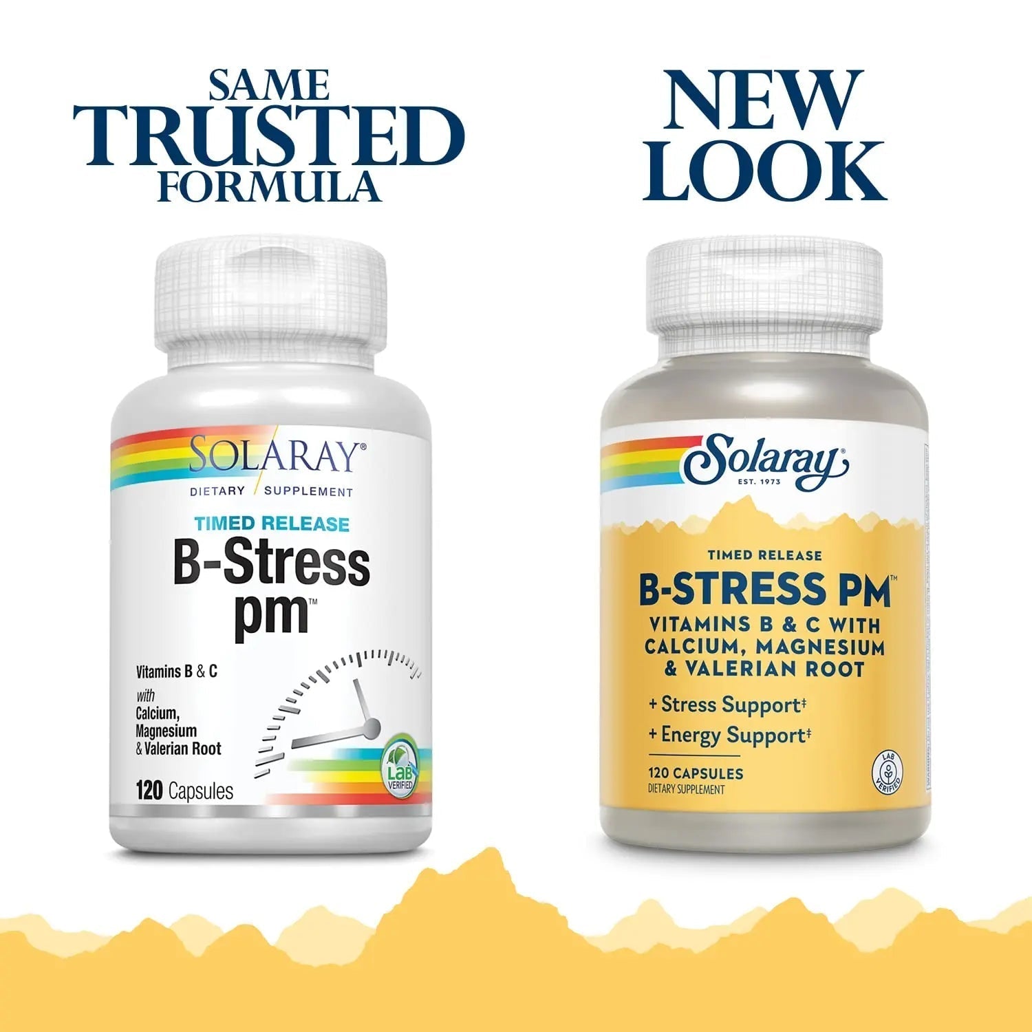 SOLARAY B-Stress P.M. | 120 caps SOLARAY buy supplements canada