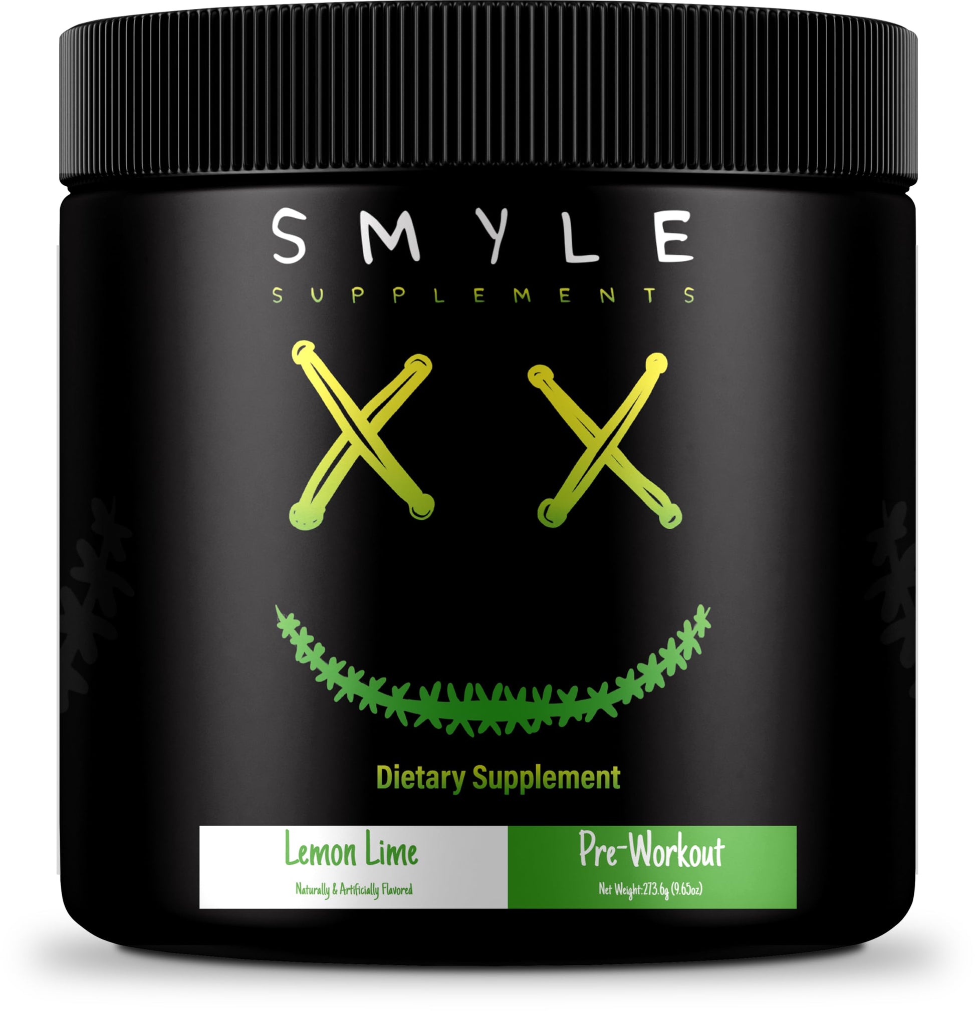 Smyle USA Pre-Workout Powder Lemon Lime - Pre Workout Energy with 400mg Alpha Smyle Supplements buy supplements canada