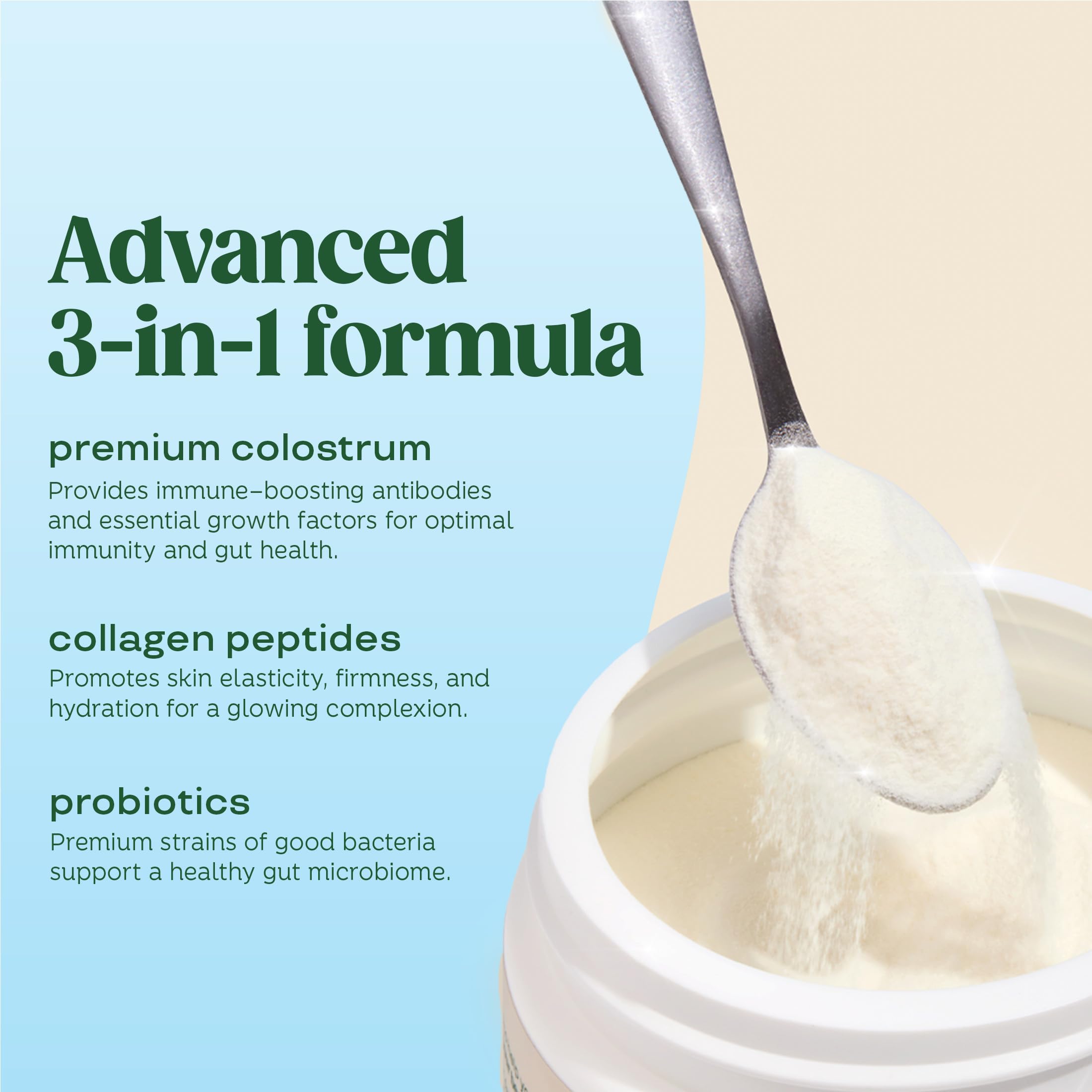 Bloom Nutrition Bovine Colostrum Powder with Vitamin B-12 for Gut Health, Immune Support, Hair Growth & Beauty Supplement | Unflavored, 25 Servings Bloom Nutrition buy supplements canada