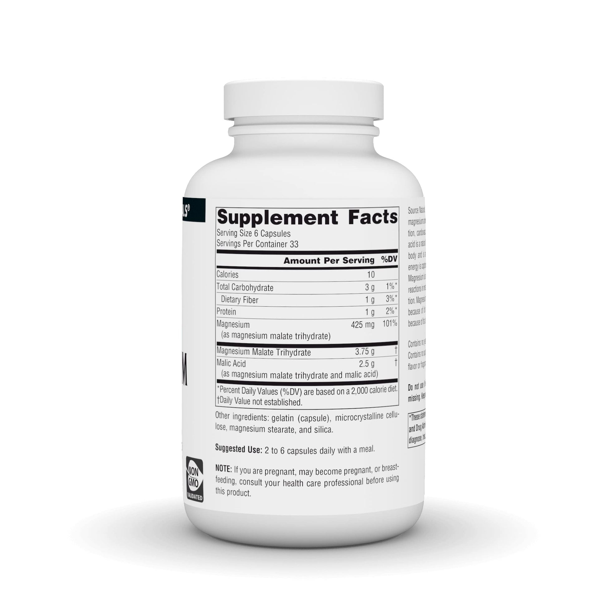 Source Naturals Magnesium Malate, Magnesium Malic Acid Supplement, Non GMO, 3750 MG Source Naturals buy supplements canada