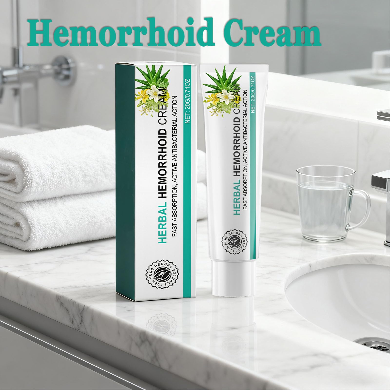 Hushblade Hemorrhoid Body Cream, Natural Herbal Hemorrhoid Cream, for Men and Women Moisturizing and Nourishing Hushblade buy supplements canada