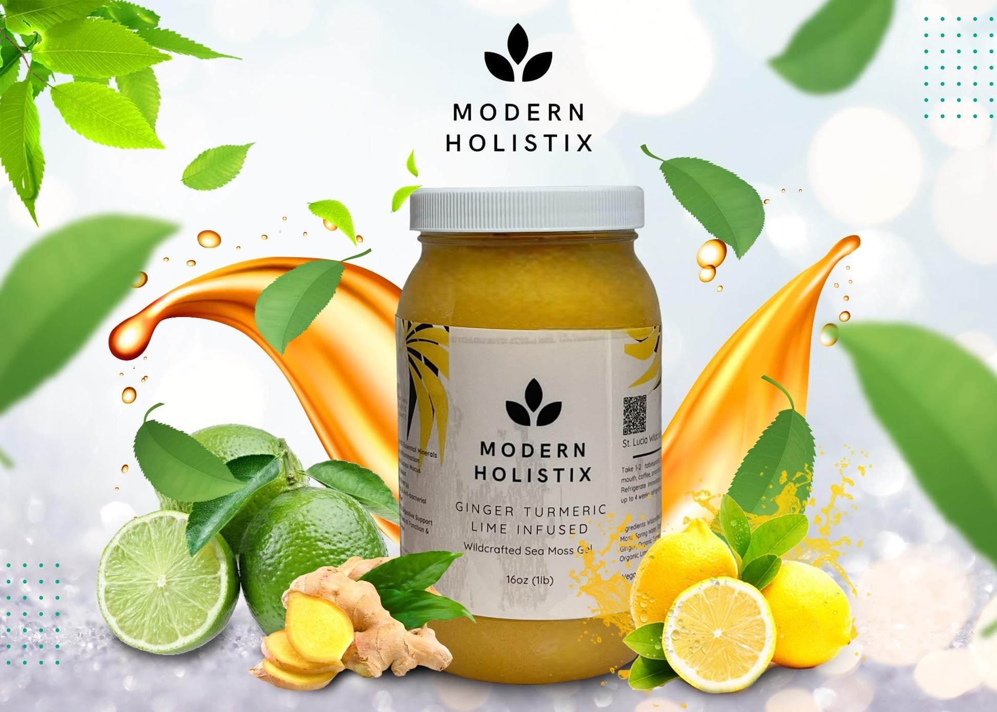 Modern Holistix Original Sea Moss Gel – 32oz Jar | Wildcrafted | All-Natural Superfood for Immunity, Energy & Gut Health Modern Holistix buy supplements canada