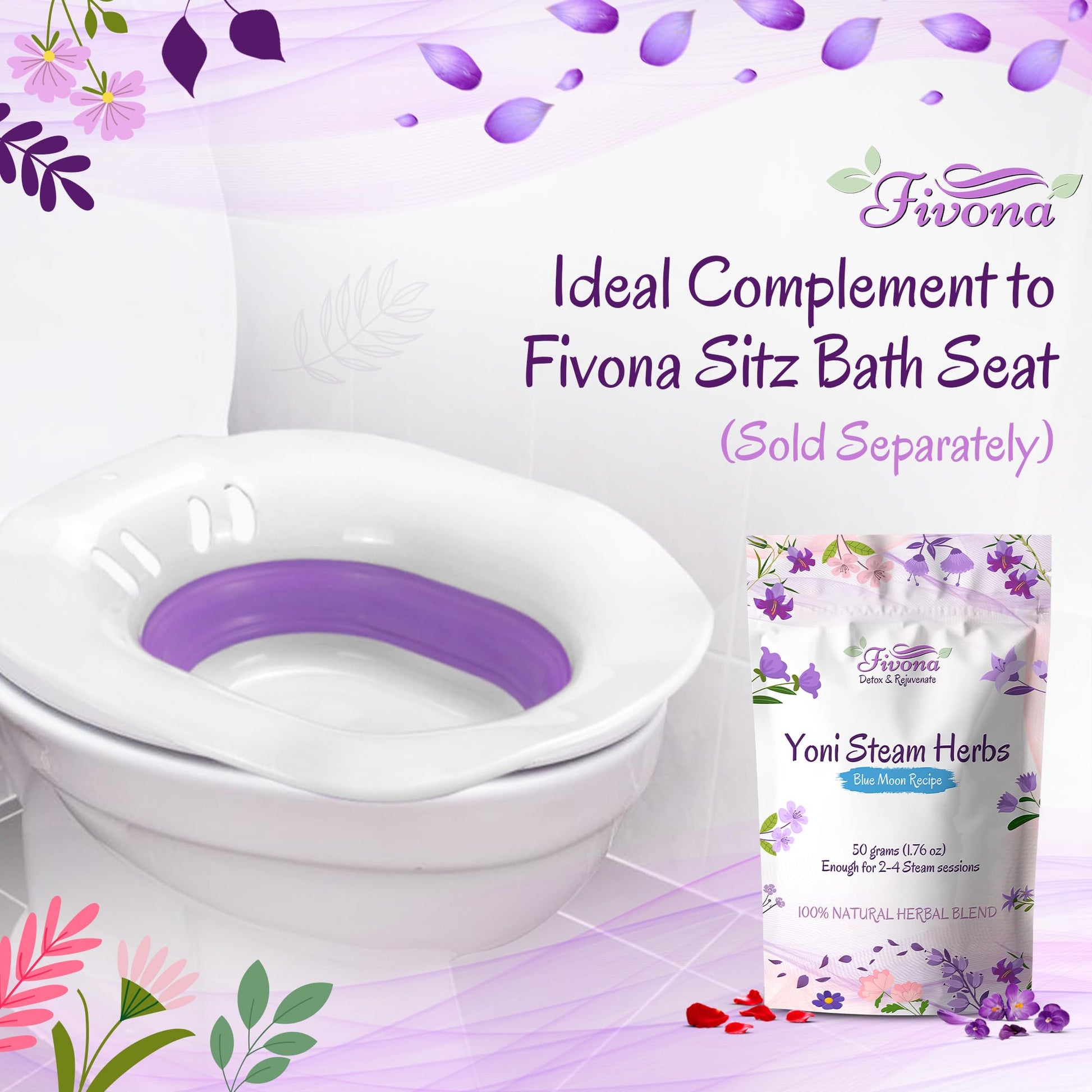 FIVONA Yoni Care Kit 3 in 1 - pH Balanced Natural Vaginal Oil 30 ml, Organic Herbal Soap 5.3 oz FIVONA buy supplements canada