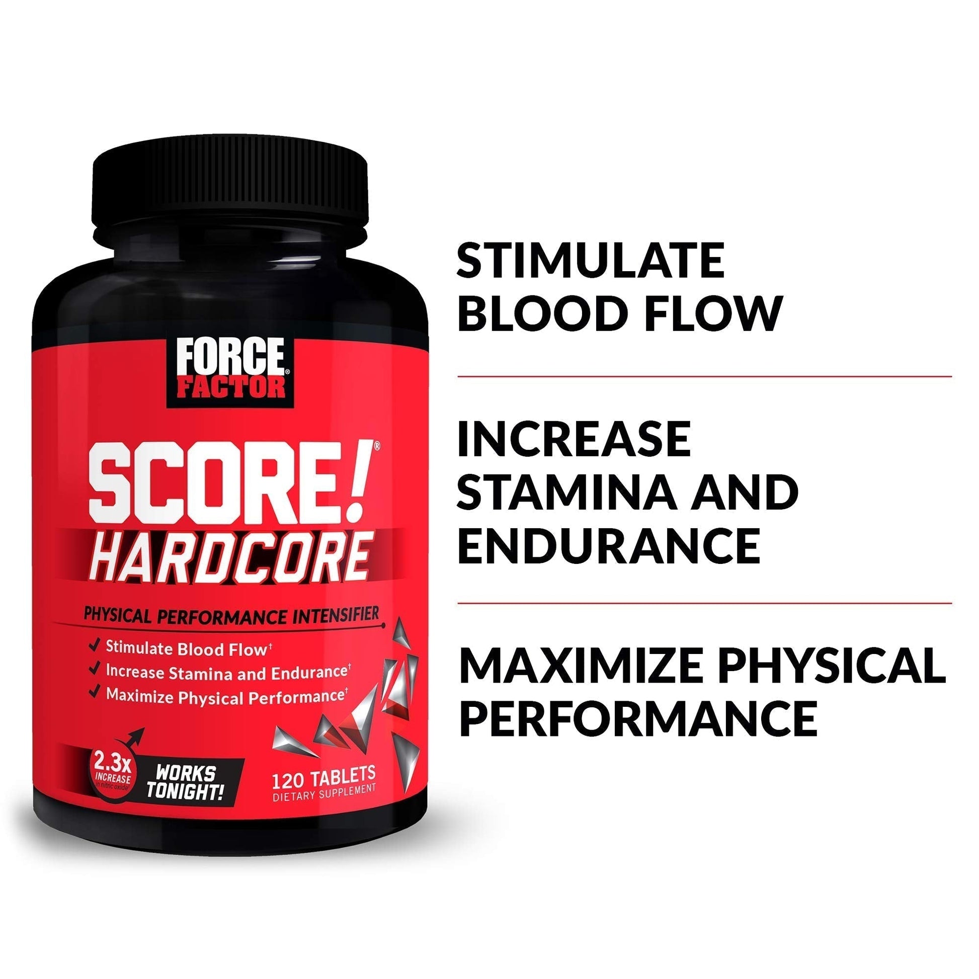 Force Factor Score! Hardcore Nitric Oxide Booster Supplement for Men with L-Citrulline Force Factor buy supplements canada
