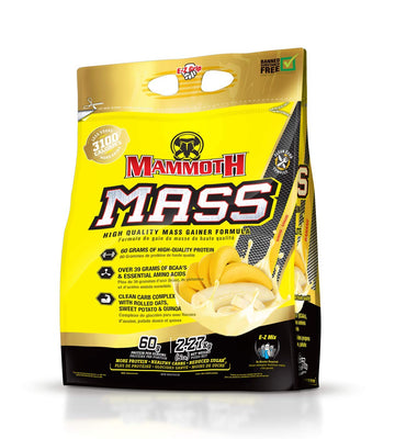 Interactive Nutrition Mammoth Mass Supplement, 5 lbs, Banana, 2.2kg Banana Mammoth buy supplements canada