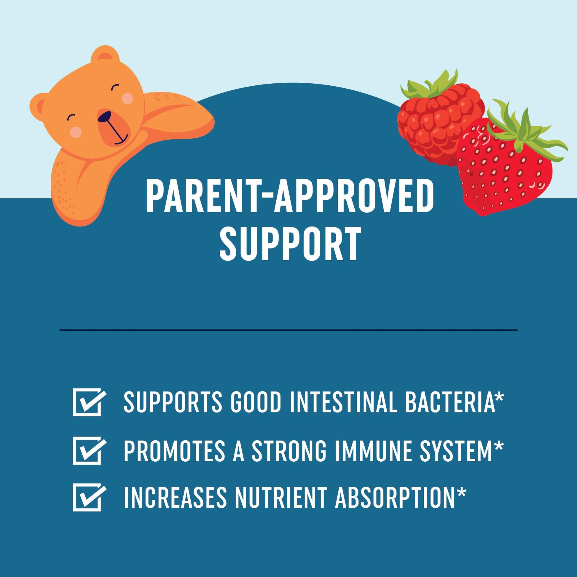 Kids Probiotic Gummies | 2 Billion Probiotics + 100mg Prebiotic Fiber for Immune & Digestion Support | Low Sugar Per Serving | For Children Ages 2+ | Gluten-Free, MAV NUTRITION buy supplements canada