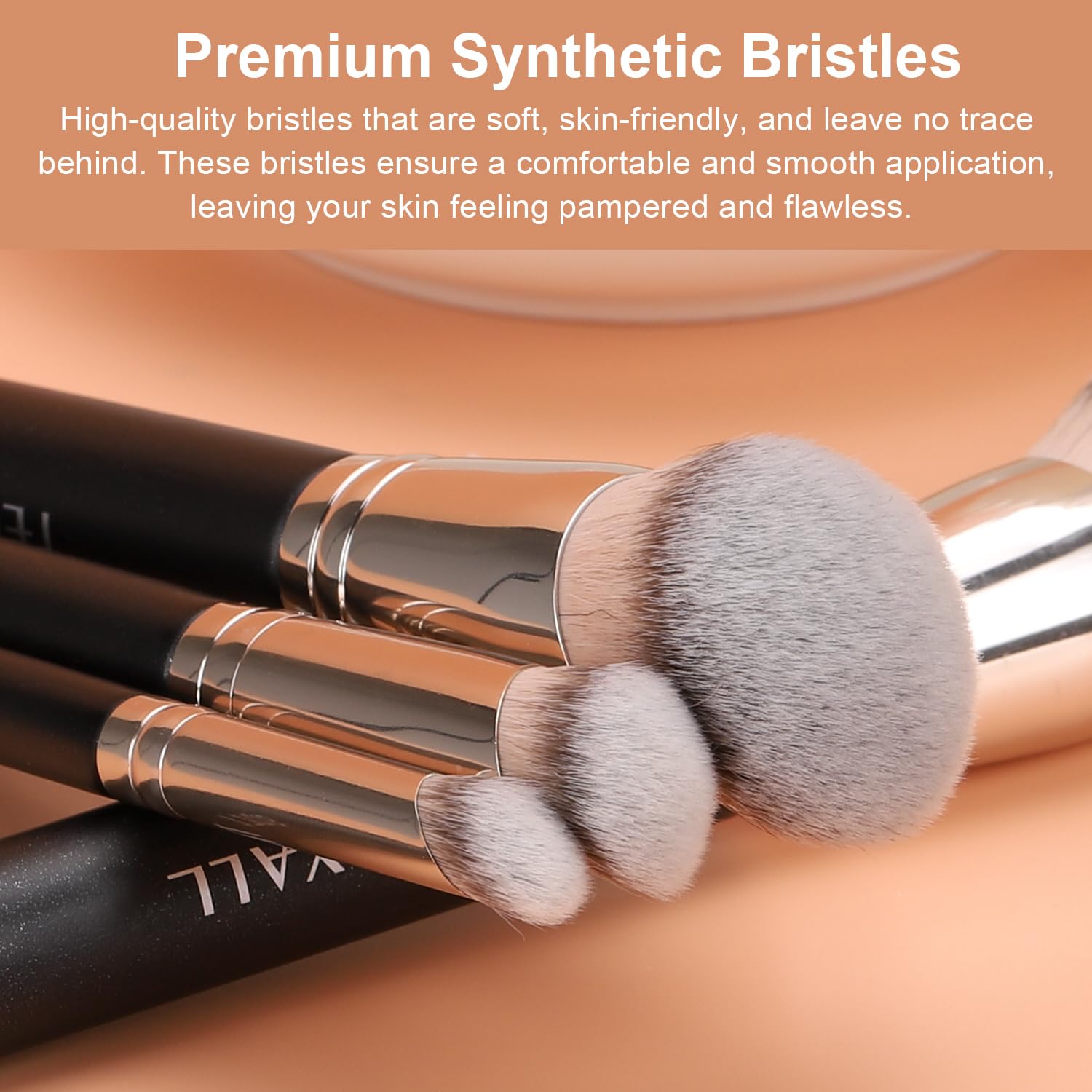 TEOYALL Foundation Contour Conceal Brush Set, 3PCS Angled Synthetic Kabuki Brush for Blending Setting Buffing with Liquid, Cream and Powder Cosmetic (170S/270S/370S) TEOYALL buy supplements canada
