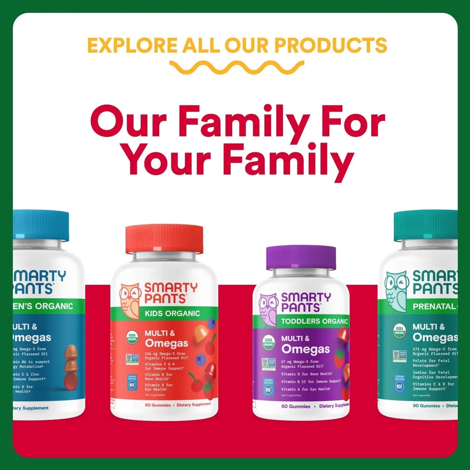 SmartyPants Fiber Supplement & Multivitamin for Men & Women - Improved Formula: Prebiotic Fiber Gummies with Omega 3 (DHA/EPA), Vitamin D3, C, Vitamin B12, B6, A, K & Zinc, 90 Count (30 Day Supply) SmartyPants buy supplements canada