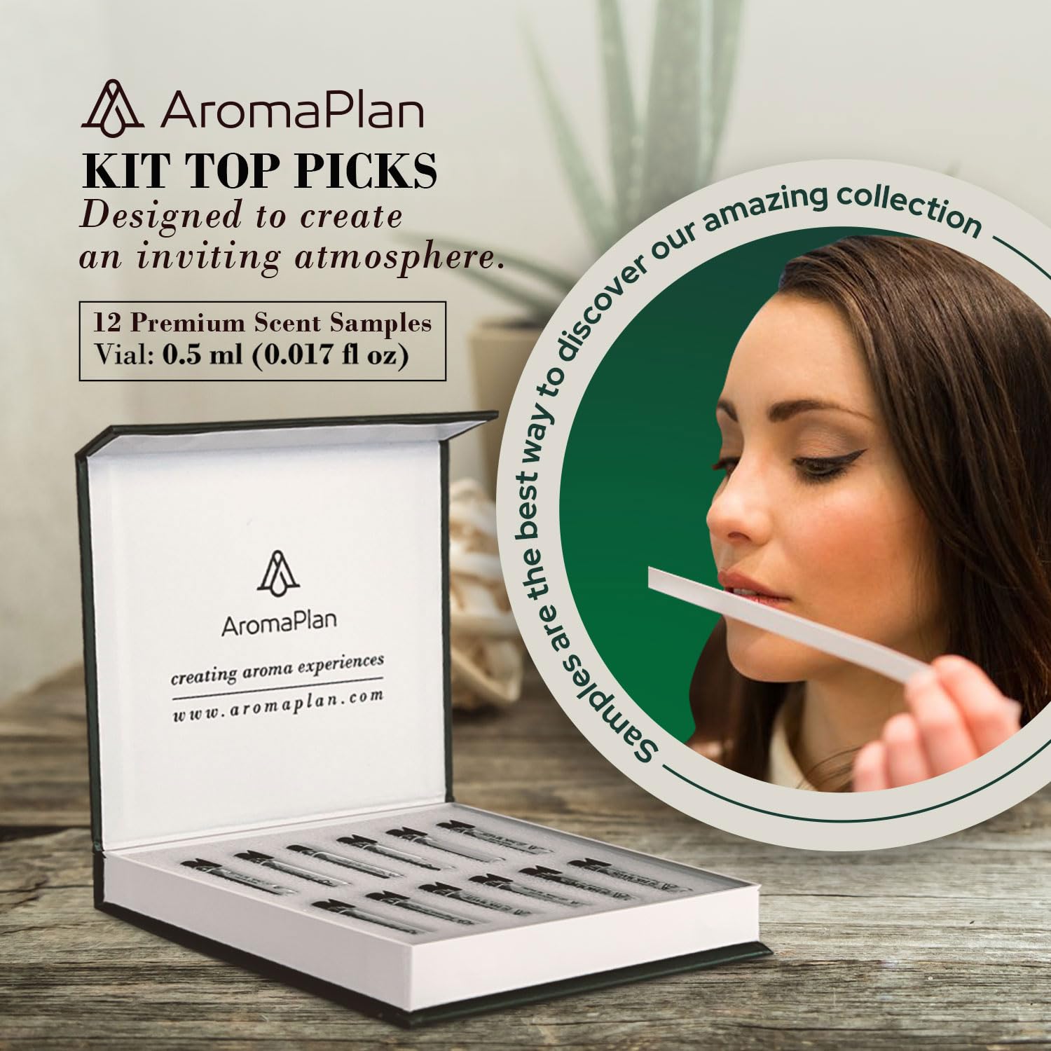 Aromaplan Sample Set, Top Picks Set Collection Exclusively for Smelling, NOT Machine USE AROMAPLAN buy supplements canada