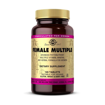 Solgar Female Multiple, 120 Tablets - Multivitamin, Mineral & Herbal Formula for Women - Advanced Phytonutrient Solgar buy supplements canada