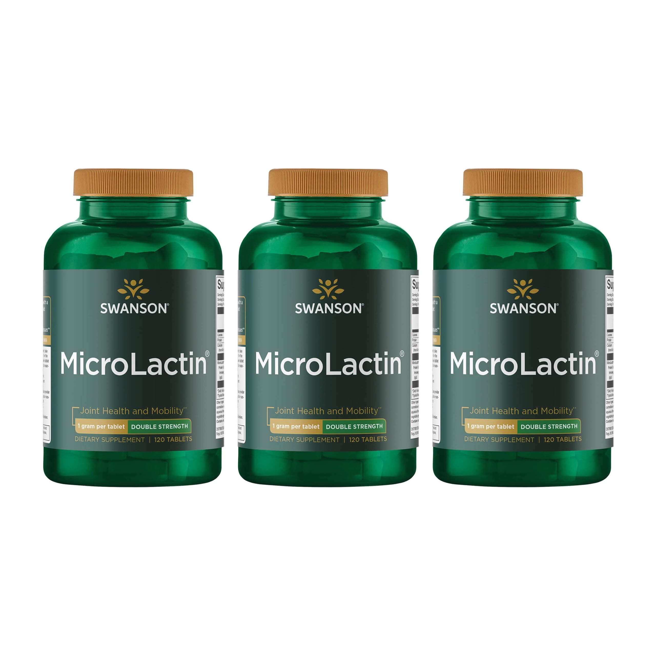 Swanson Microlactin Double Strength 1000 Milligrams 120 Tabs (3 Pack) Swanson buy supplements canada