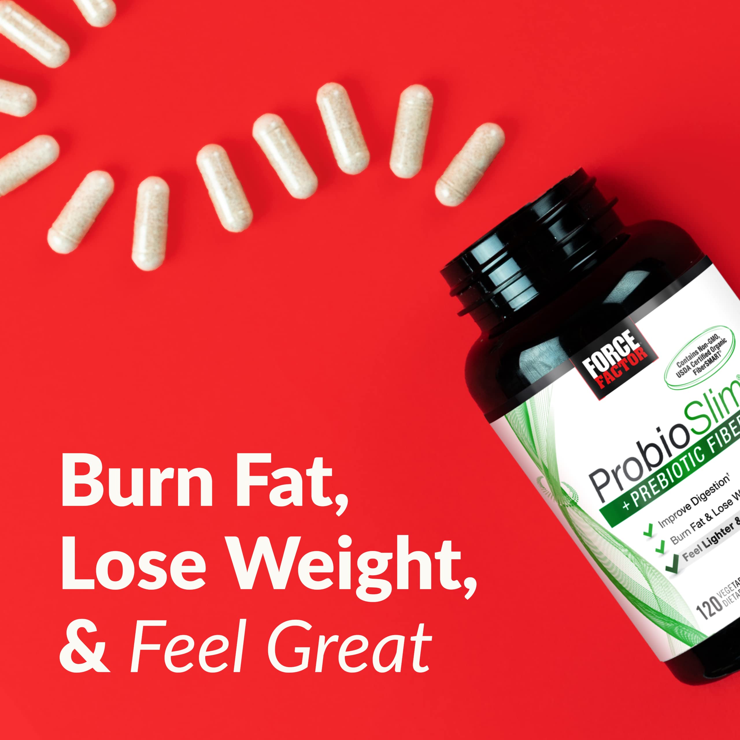 Force Factor ProbioSlim + Prebiotic Fiber Weight Loss Supplement for Women and Men Force Factor buy supplements canada