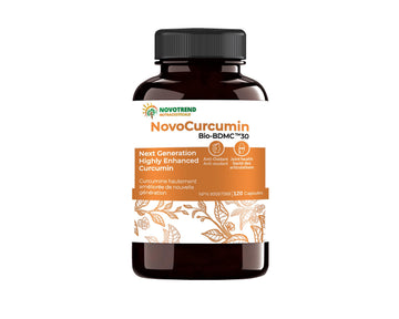BIOBDMC NovoCurcumin-Next Generation Highly Enhanced Curcumin- 120 Capsules BIOBDMC buy supplements canada