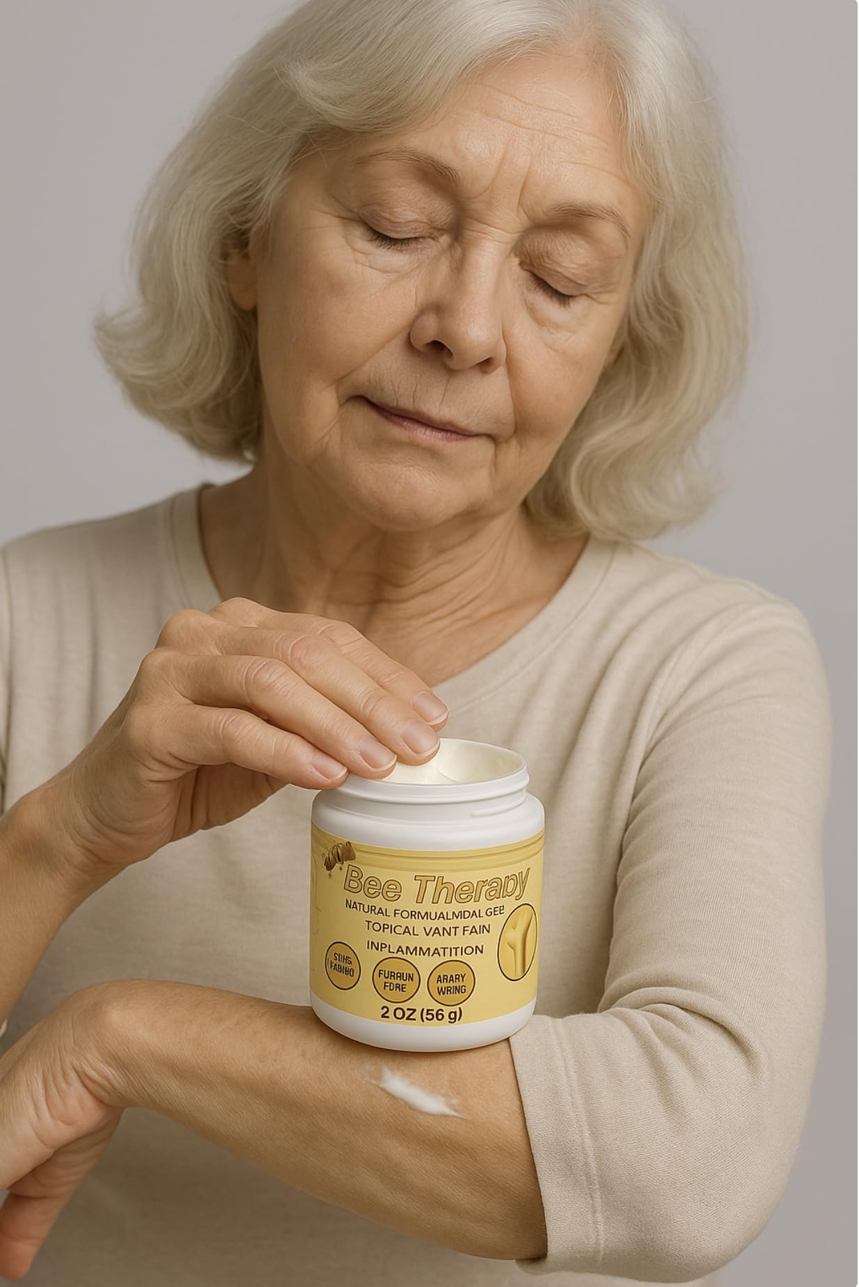 Bee Therapy Cream | Natural Formula with Bee Extract | Topical Use for Joints, Knees, Back & Muscles | 2 oz (56 g) | Paraben Free | Non-Greasy | Lightweight | Made in USA Generic buy supplements canada