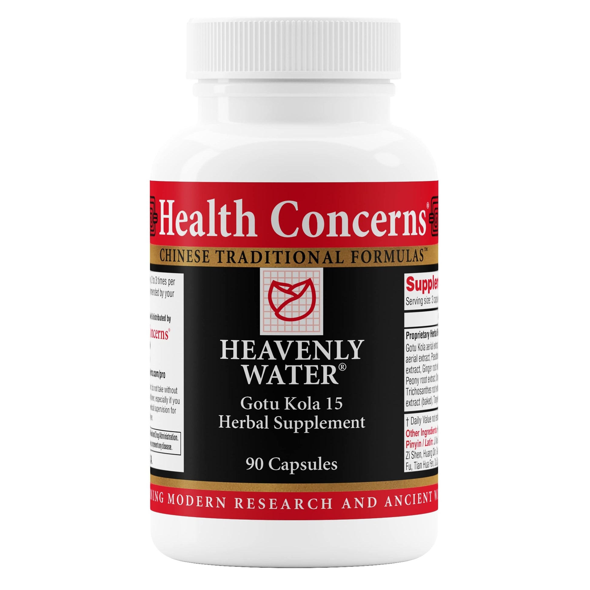 Health Concerns Heavenly Water – Menstrual Cycle & PMS Relief for Women – Menopause Support – Hormonal Balance – Gotu Kola & Chaste Tree Berry Herbal Supplement – Chinese Medicine – 90 Capsules Health Concerns buy supplements canada