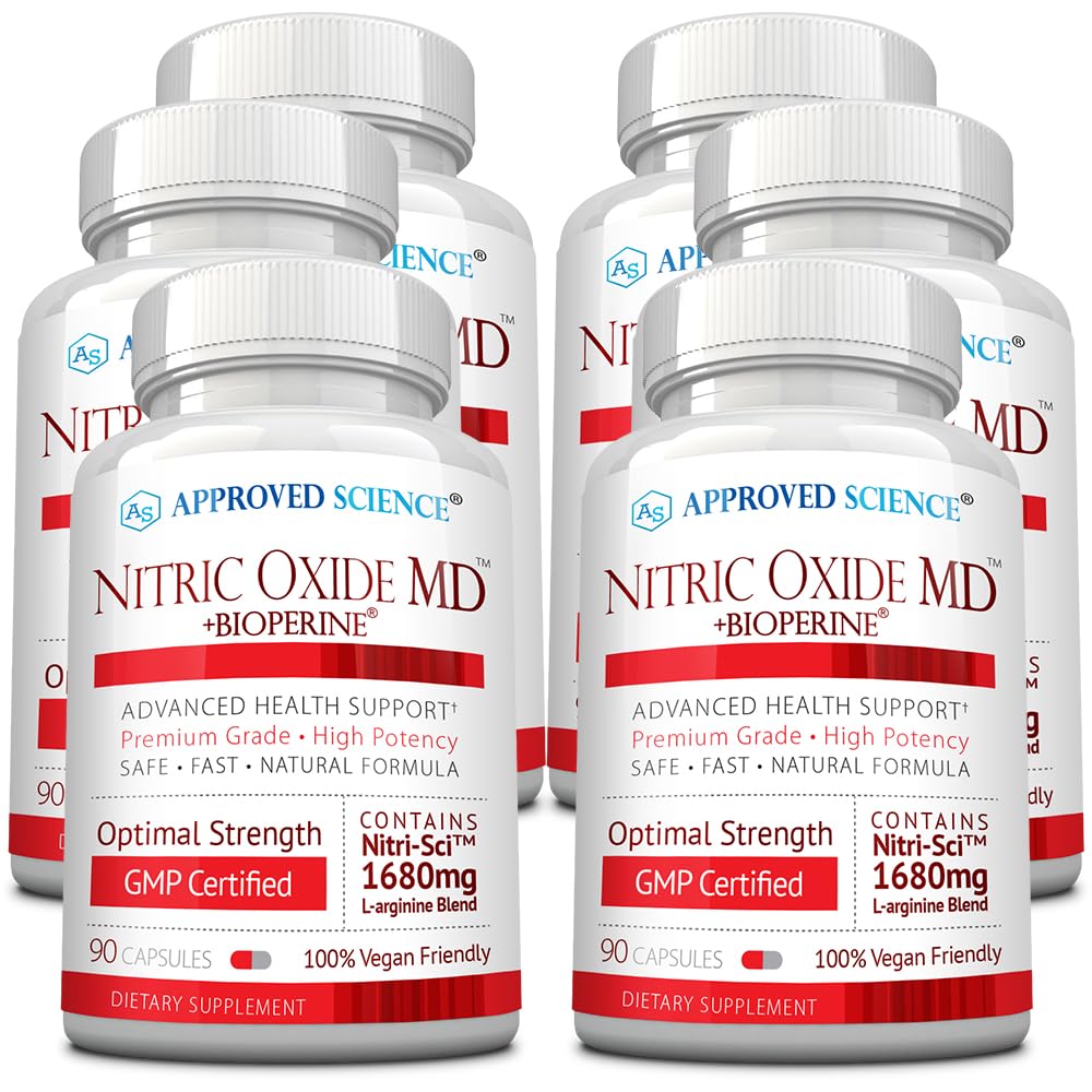 Approved Science Nitric Oxide MD - Muscle Development, Lean Body Mass, Improve Oxygen Approved Science buy supplements canada
