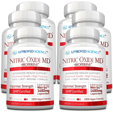 Approved Science Nitric Oxide MD - Muscle Development, Lean Body Mass, Improve Oxygen Approved Science buy supplements canada