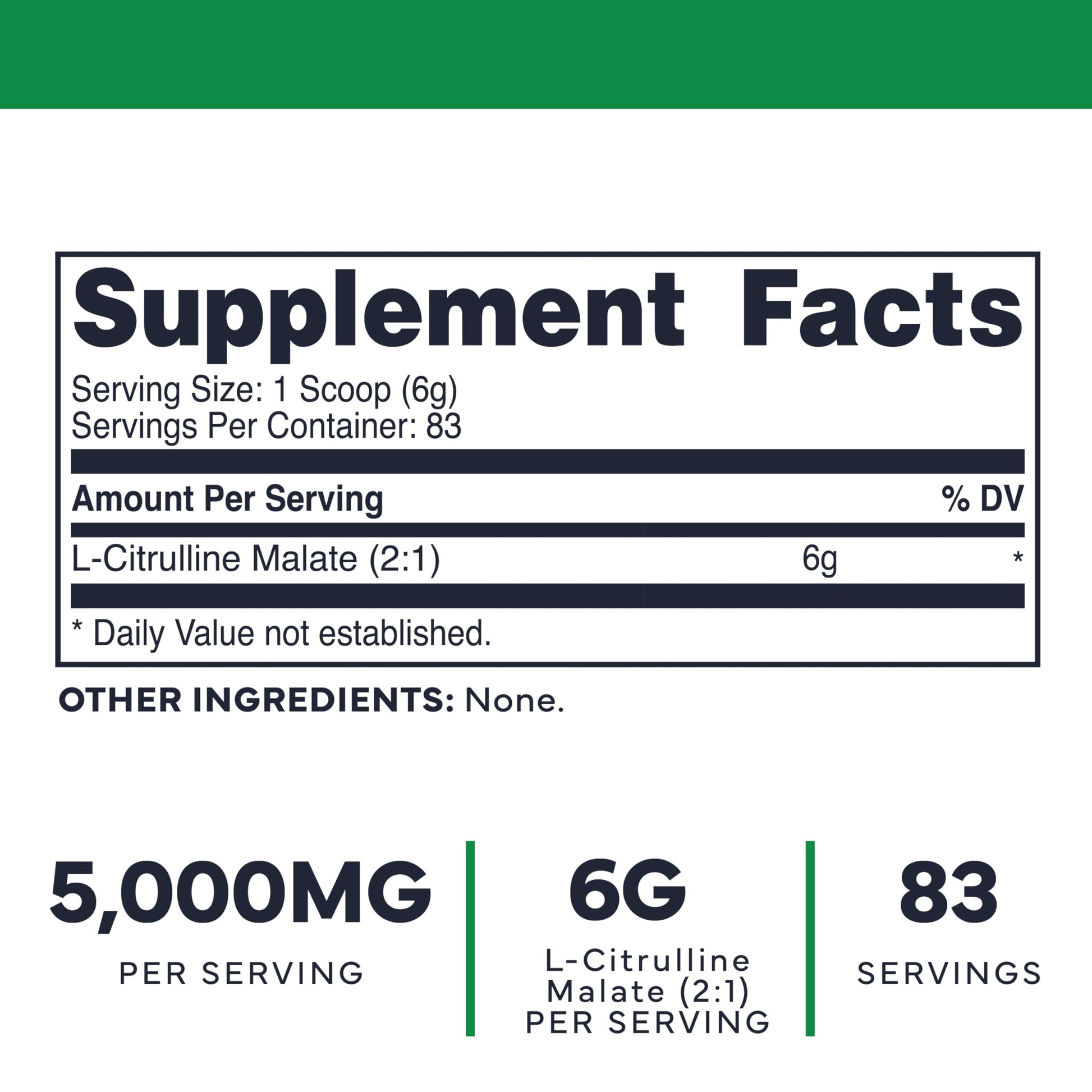 Type Zero Clean L-Citrulline Malate 2:1 Powder Drink Mix (500g, Unflavored) (83 Servings) - Keto Friendly, Gluten Free, Non-GMO Type Zero buy supplements canada