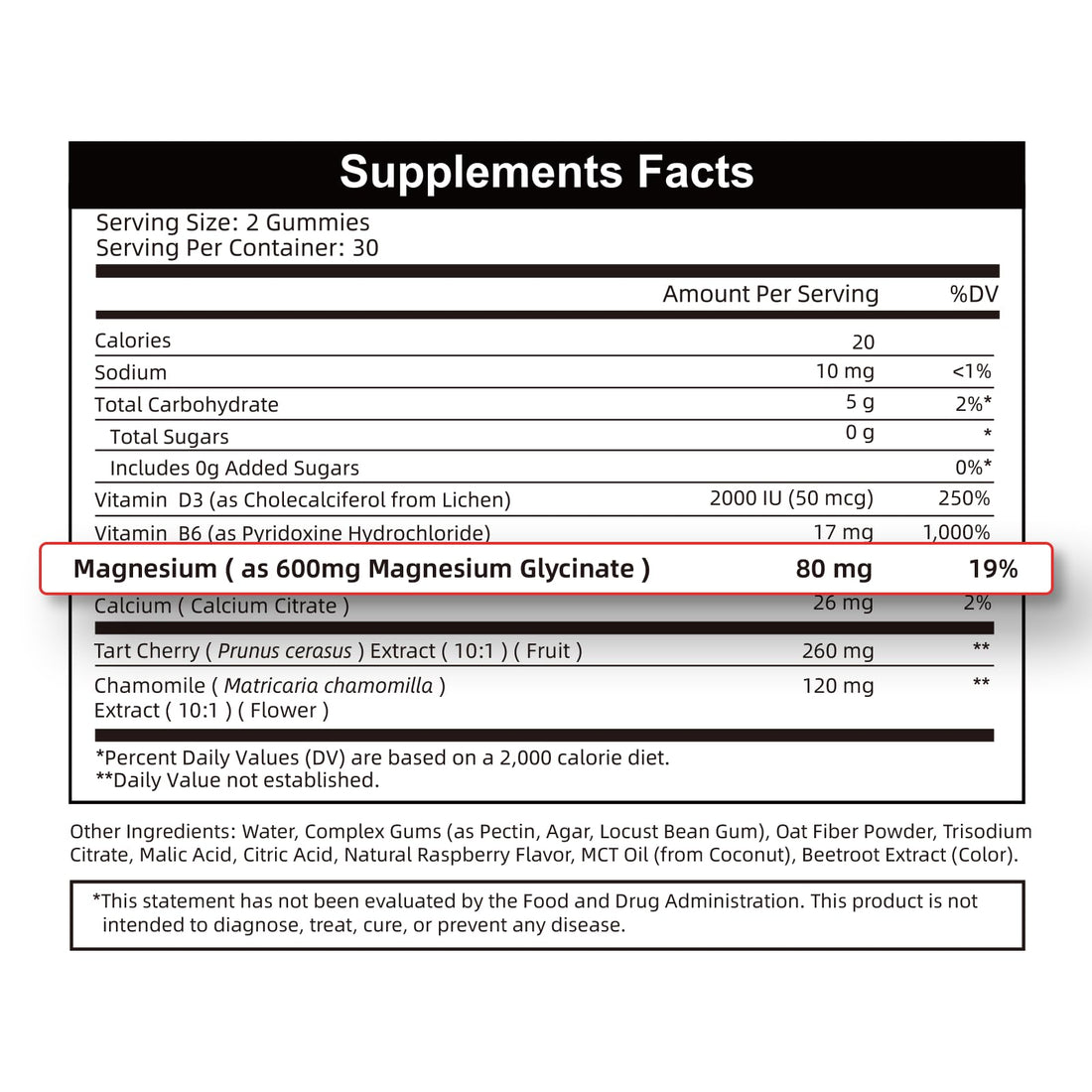 2pack Magnesium Glycinate Gummies 600mg for Sleep & Calm, Sugar Free Magnesium Gummies for Adults with Vitamin D3, Tart Cherry & Chamomile,Clump-Resistant Formula, Third-Party Tested, 120 Count Alliwise buy supplements canada