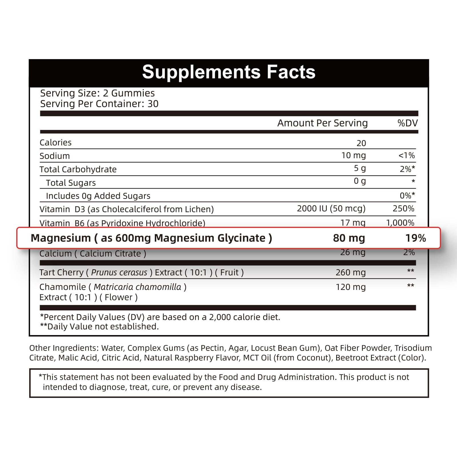 2pack Magnesium Glycinate Gummies 600mg for Sleep & Calm, Sugar Free Magnesium Gummies for Adults with Vitamin D3, Tart Cherry & Chamomile,Clump-Resistant Formula, Third-Party Tested, 120 Count Alliwise buy supplements canada