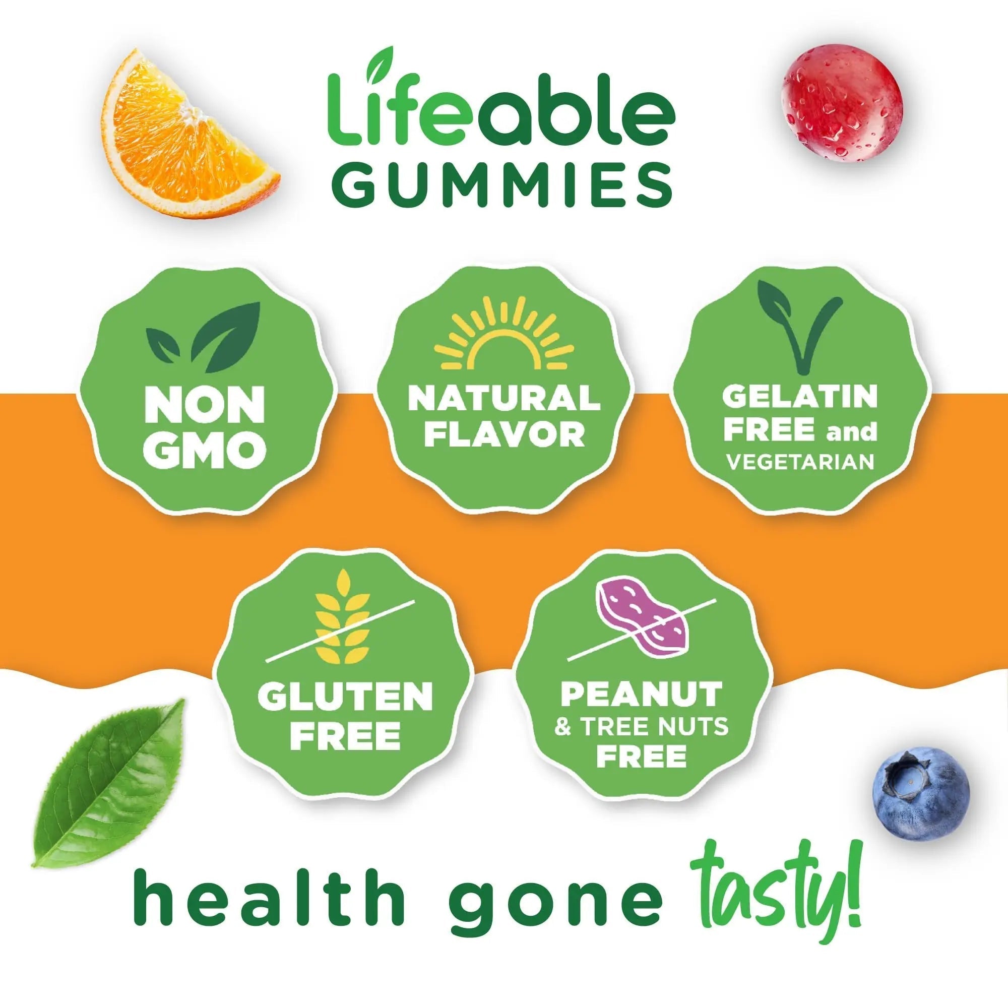 Lifeable Womens Multivitamin Gummy | with Vitamin A, C, D, E, Niacin, B6, Folate, B12, Biotin, Pantothenic Acid, Iodine, Zinc | Lifeable buy supplements canada