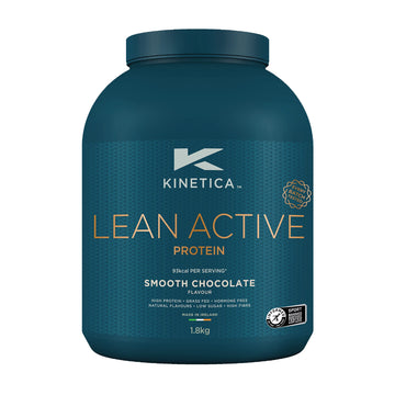 Kinetica Lean Protein Powder, Low Calorie, Grass Fed Whey, 72 Servings, Smooth Chocolate, 1.8kg Kinetica buy supplements canada
