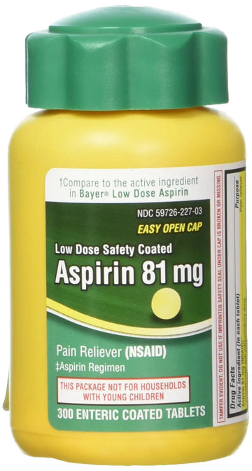 Life Extension Low Dose Aspirin - 81 mg - 300 Enteric Coated Tabs Life Extension buy supplements canada