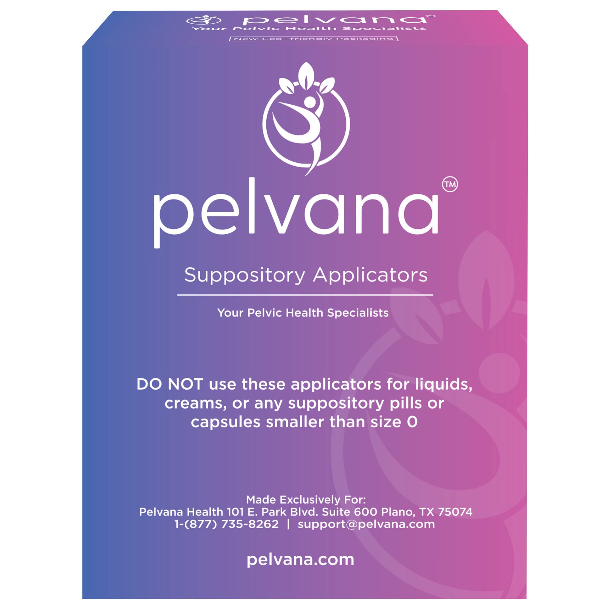 Pelvana Suppository Applicators for Women - (30 Pack) - Fits Size 0 and 00 Capsules - Often Used Pelvana buy supplements canada