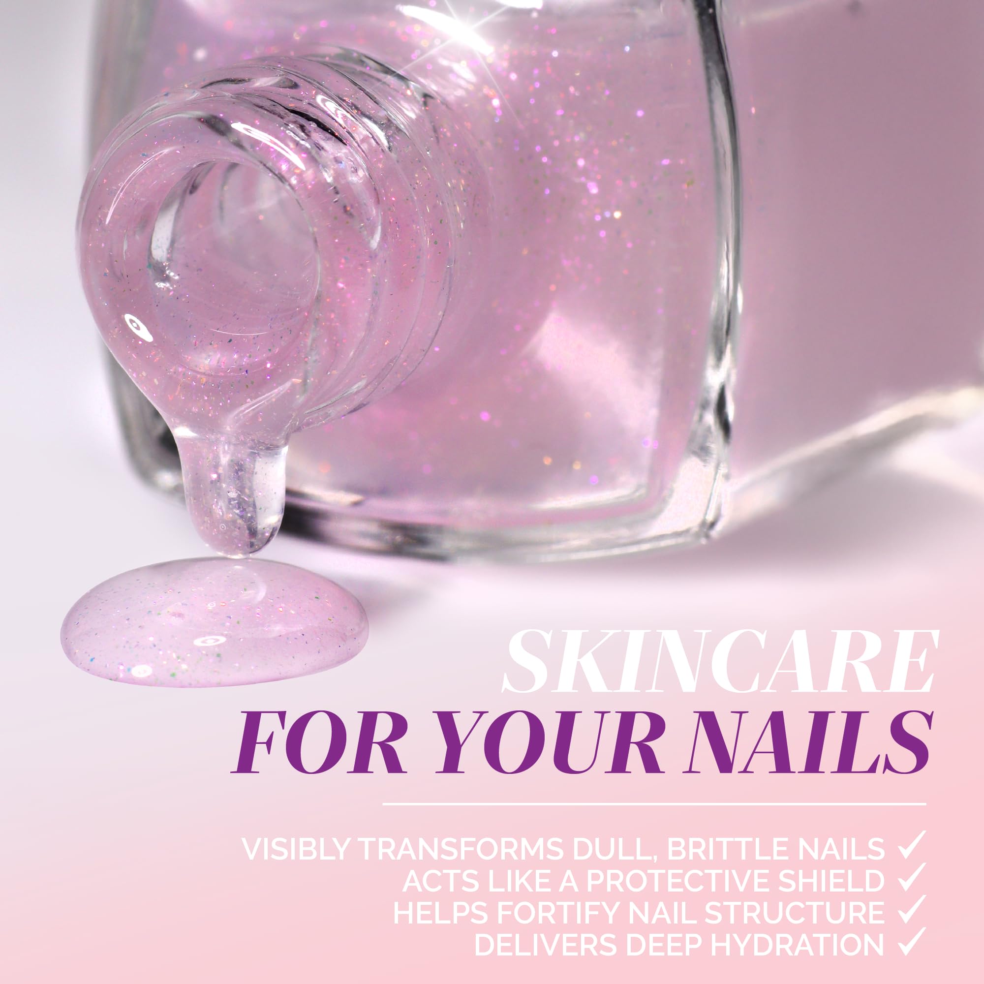 LONDONTOWN Glow Getter Nail Luminizer – One-Step Nail Treatment with Hexanal & Shimmer for Stronger, Healthier, Glossier Nails, No Base or Top Coat Needed, 0.4 Fl Oz LONDONTOWN buy supplements canada