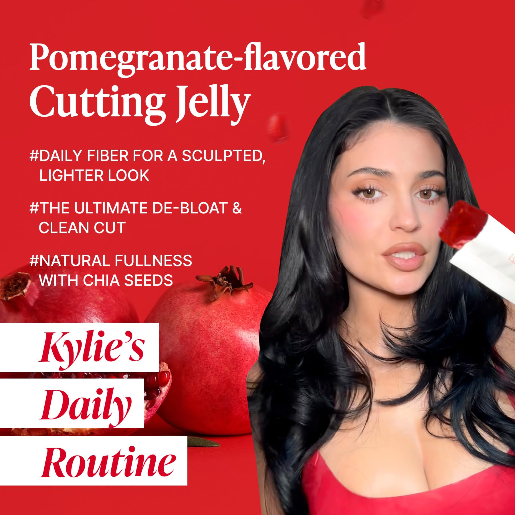 FOODOLOGY Coleology Cutting Stick Jelly (Pomegranate) – Dietary Fiber Supplement for Healthy Weight Management, Chia Seeds & Garcinia Cambogia FOODOLOGY buy supplements canada