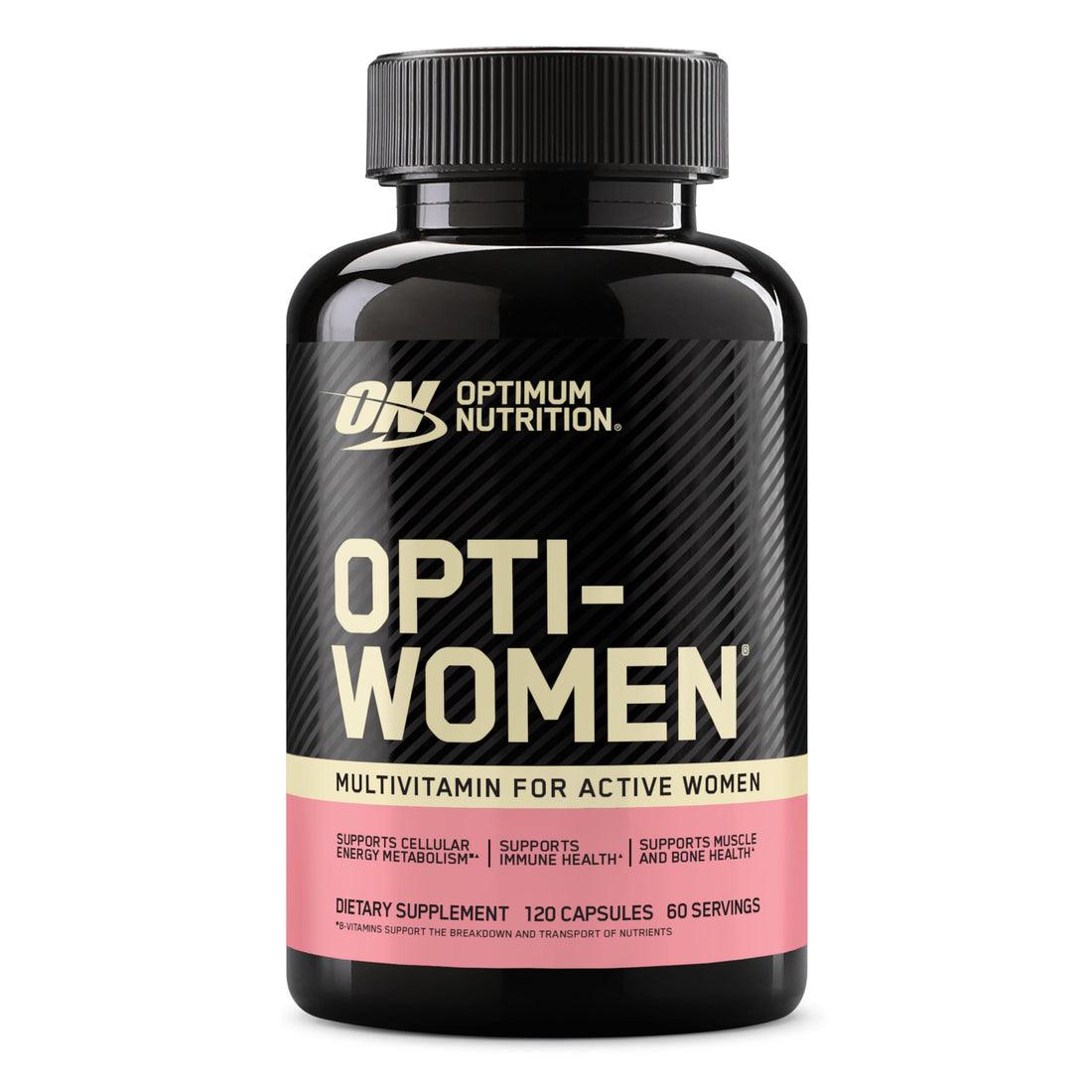 Optimum Nutrition Opti-Women, Vitamin C, Zinc and Vitamin D for Immune Support Womens Daily Multivitamin Supplement with Iron, Capsules, 120 Count Optimum Nutrition buy supplements canada