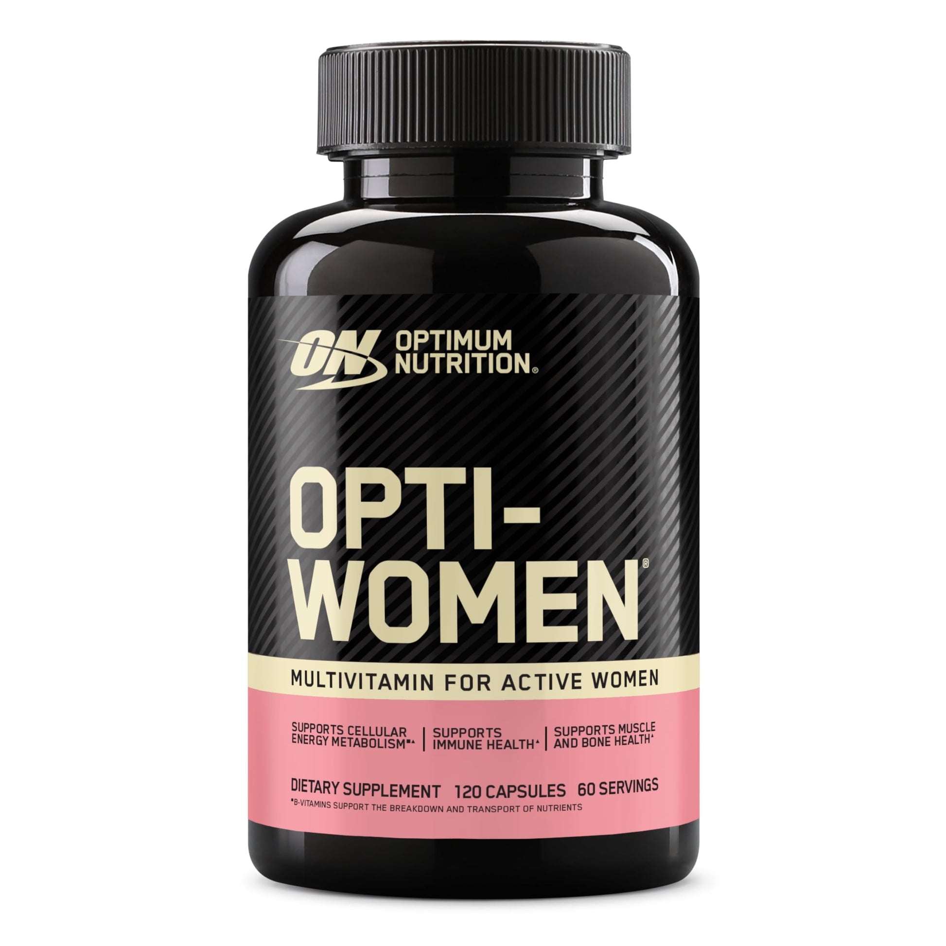 Optimum Nutrition Opti-Women, Vitamin C, Zinc and Vitamin D for Immune Support Womens Daily Multivitamin Supplement with Iron, Capsules, 120 Count Optimum Nutrition buy supplements canada