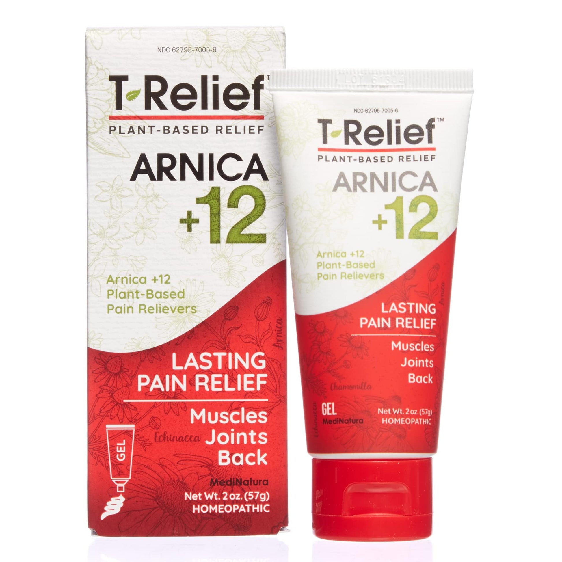 MediNatura T-Relief Extra Strength Discomfort Relief Gel-Extra-Strength Arnica Gel for Fast-Acting Relief-Supports Mobility & Body Aches-Homeopathic & Plant-Based-Paraben-Free-Non-Sticky - 2 oz MediNatura buy supplements canada