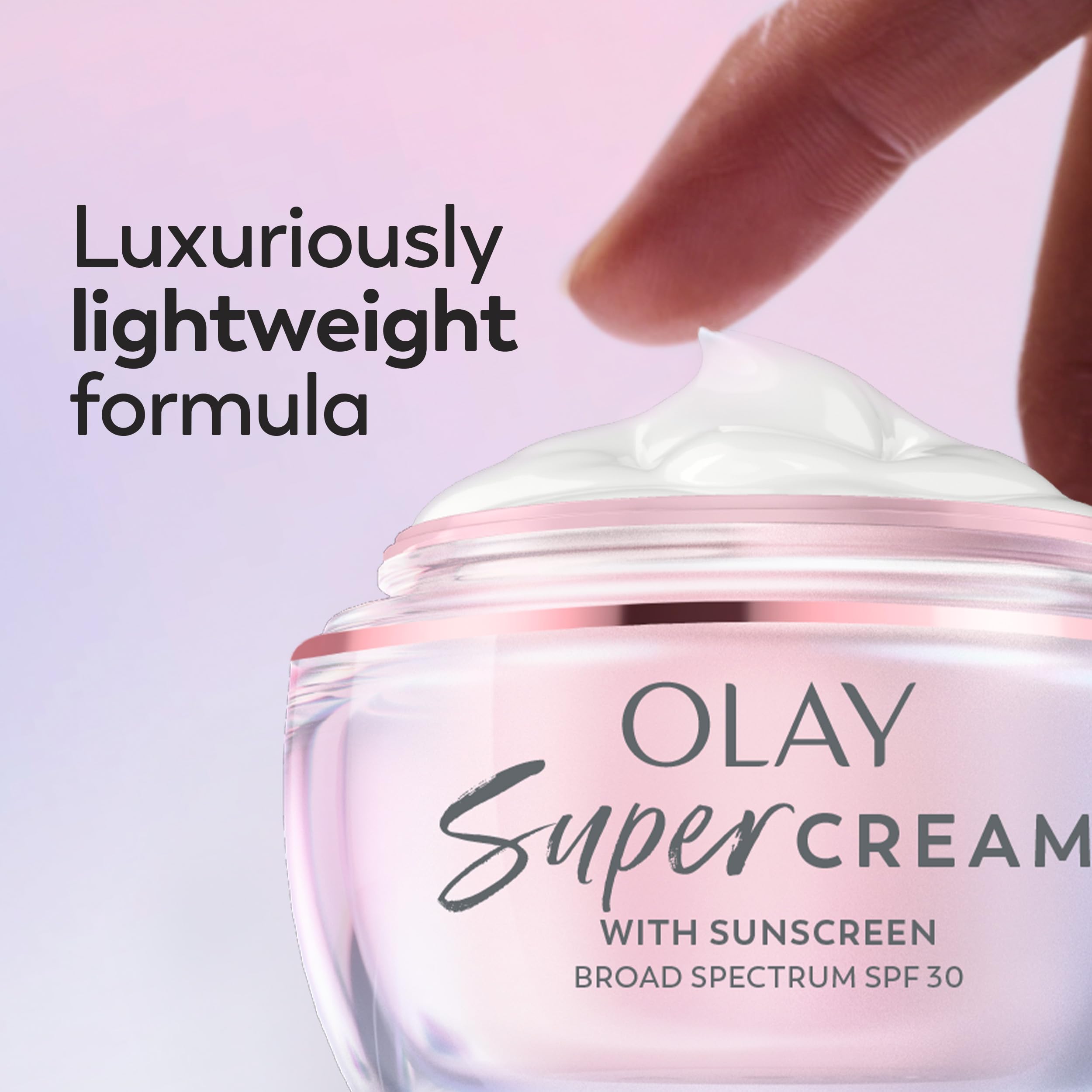 Olay Super Cream with Sunscreen SPF 30, Lightweight Face Moisturizer with Sun Protection Olay buy supplements canada