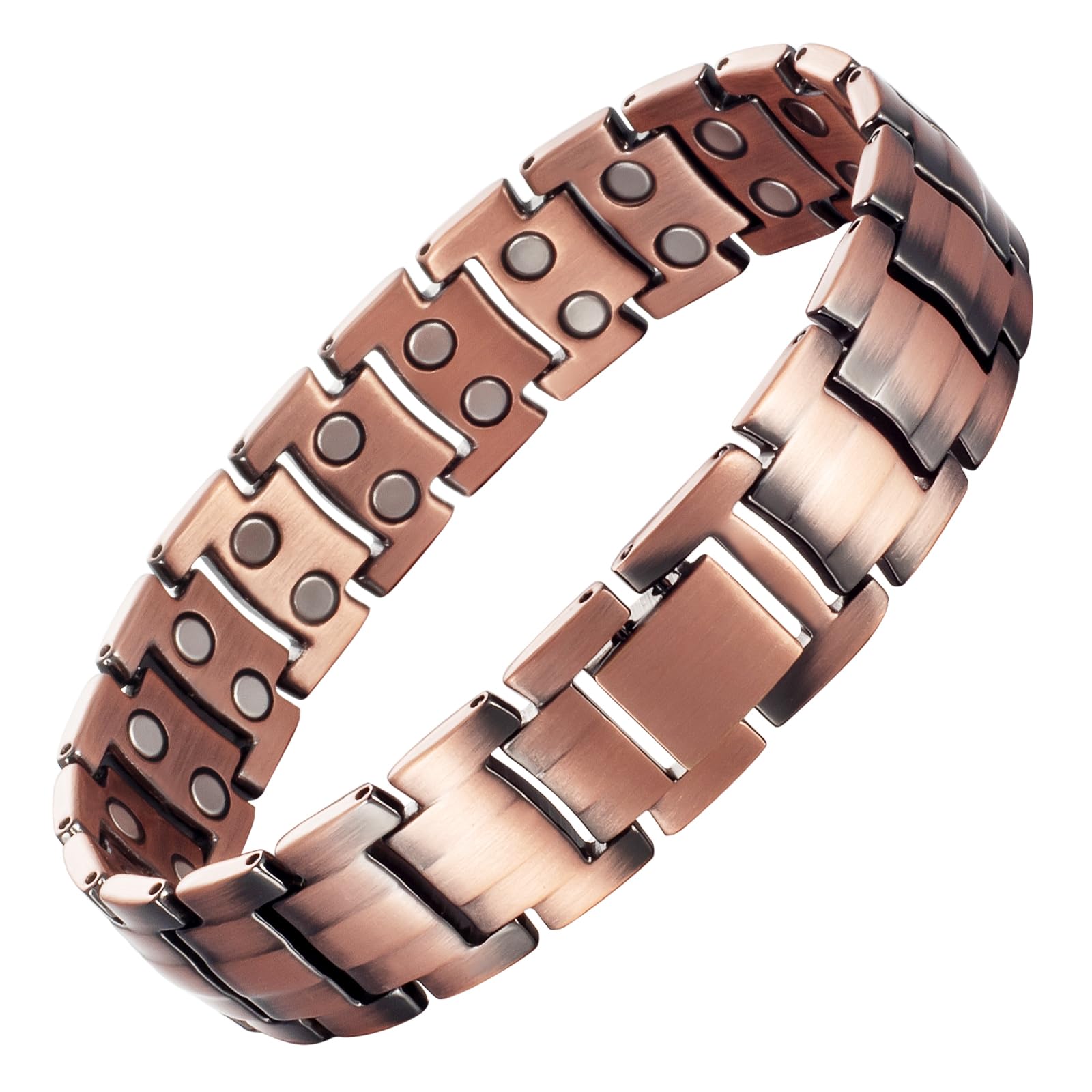 MagVIVACE Copper Bracelet for Men, Magnetic Bracelet with 3500 Gauss Magnets MagVIVACE buy supplements canada