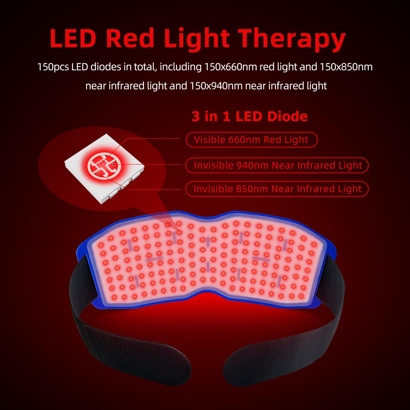 Yoveck Red Light Therapy Belt, Silicone Red Light Therapy Pad Near Infrared Light Therapy Yoveck buy supplements canada