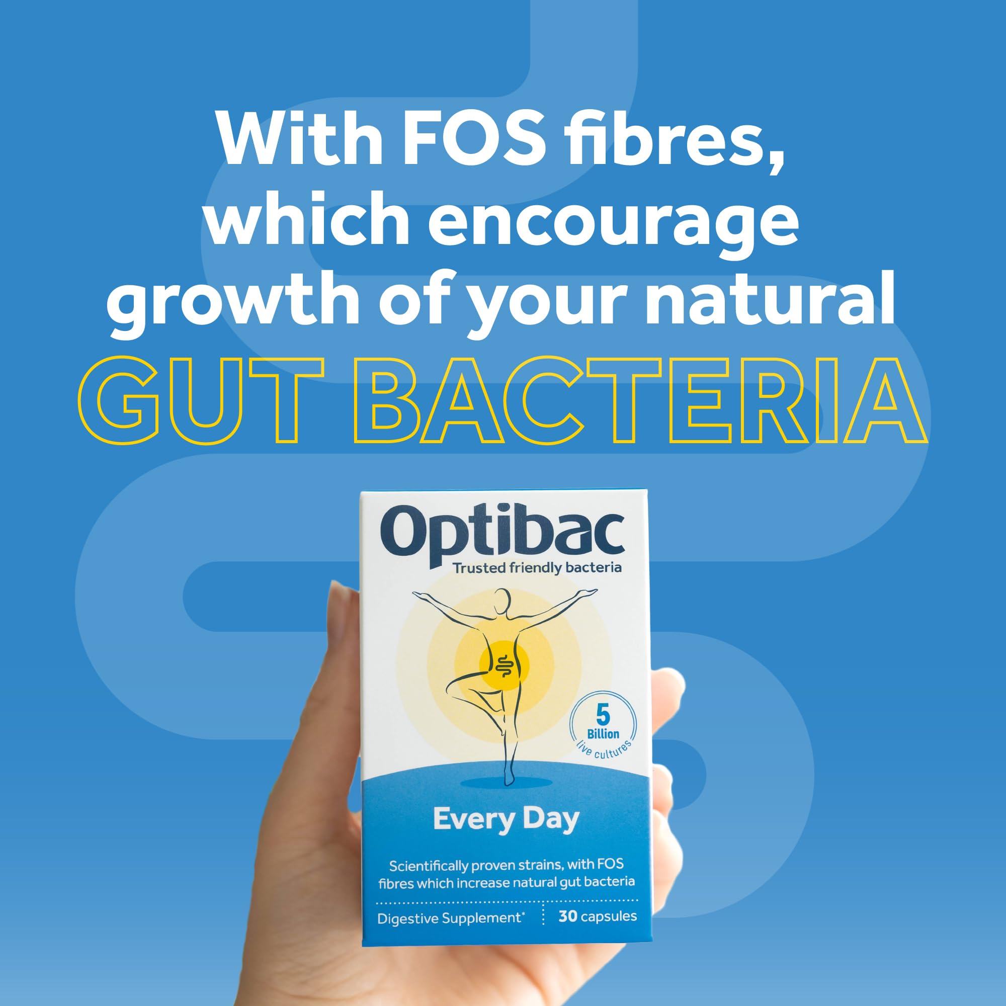 Optibac Probiotics Every Day - Digestive Probiotic Supplement with 5 Billion Bacterial OptiBac buy supplements canada
